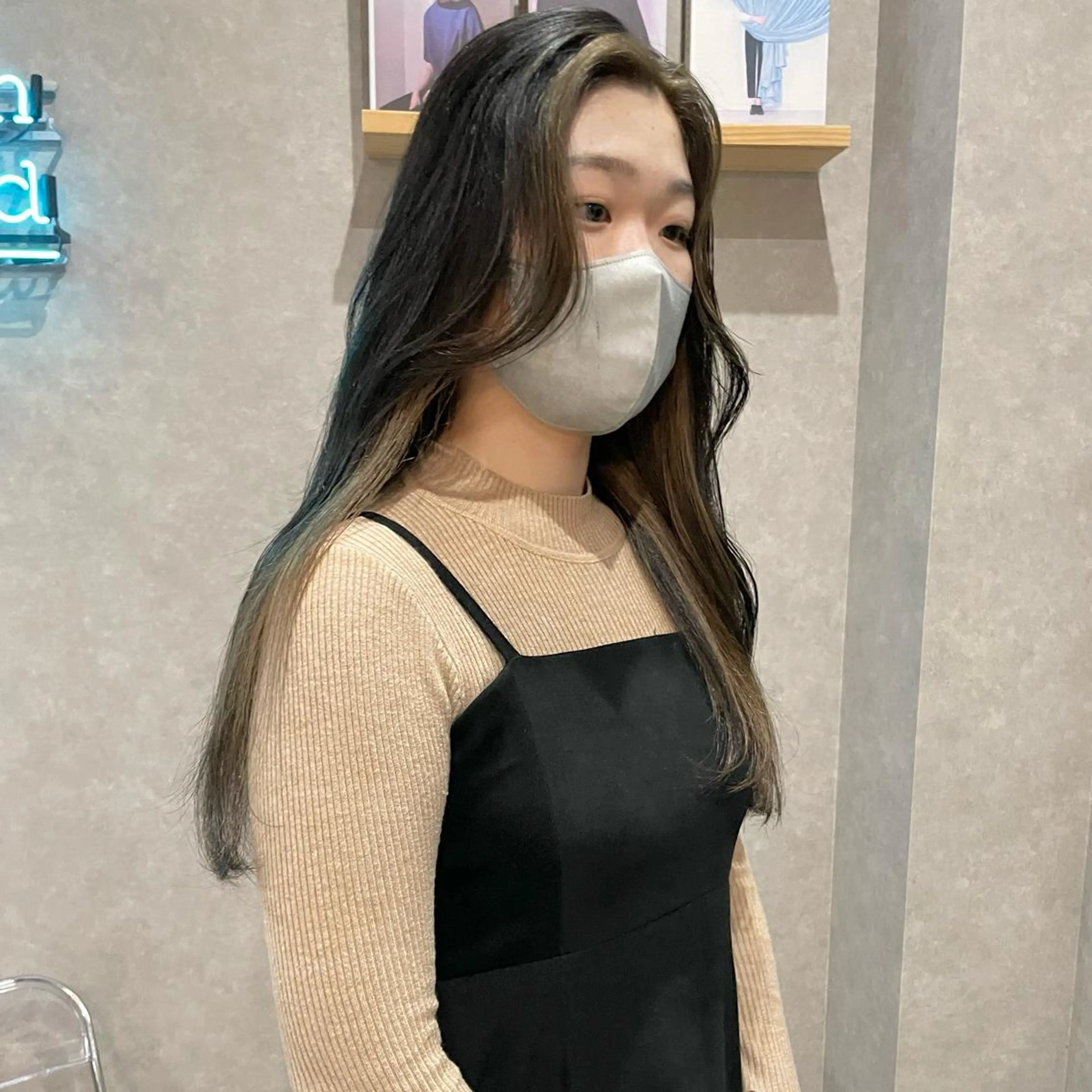 ロング カラー はちすか るかのヘアスタイル