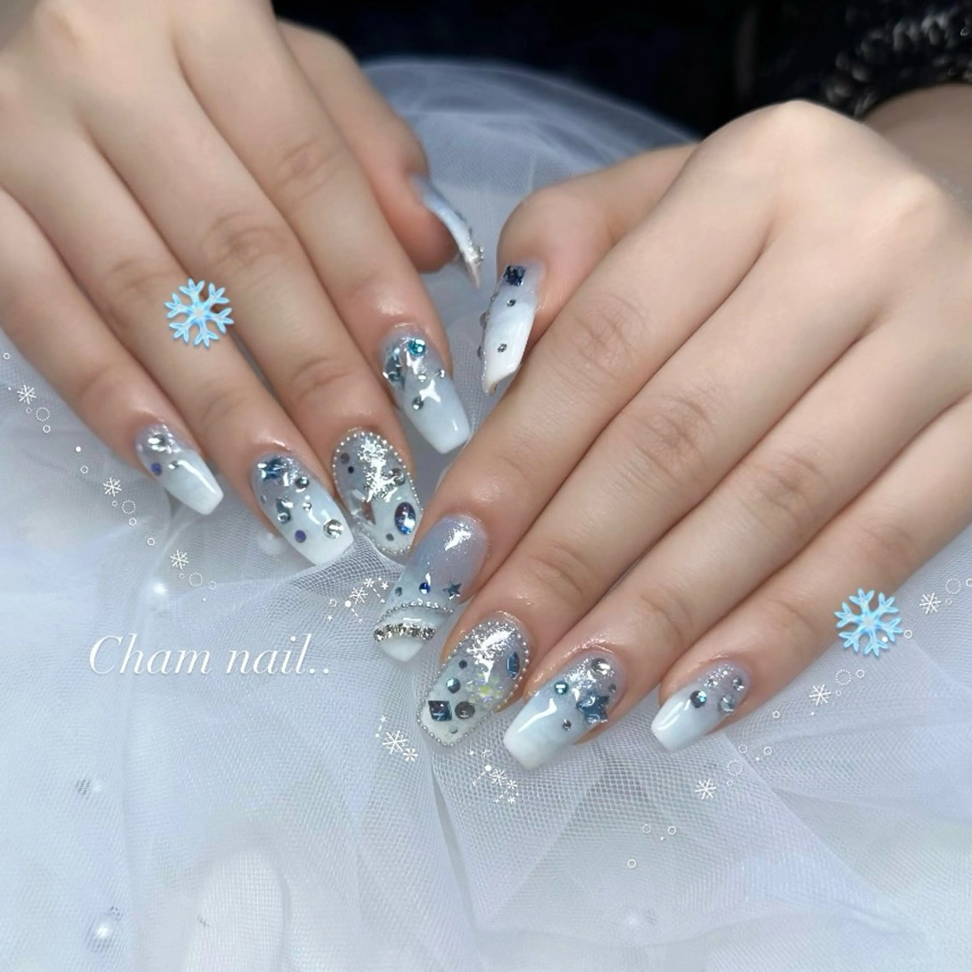 ネイル ハンドネイル Cham Haruneのネイルデザイン