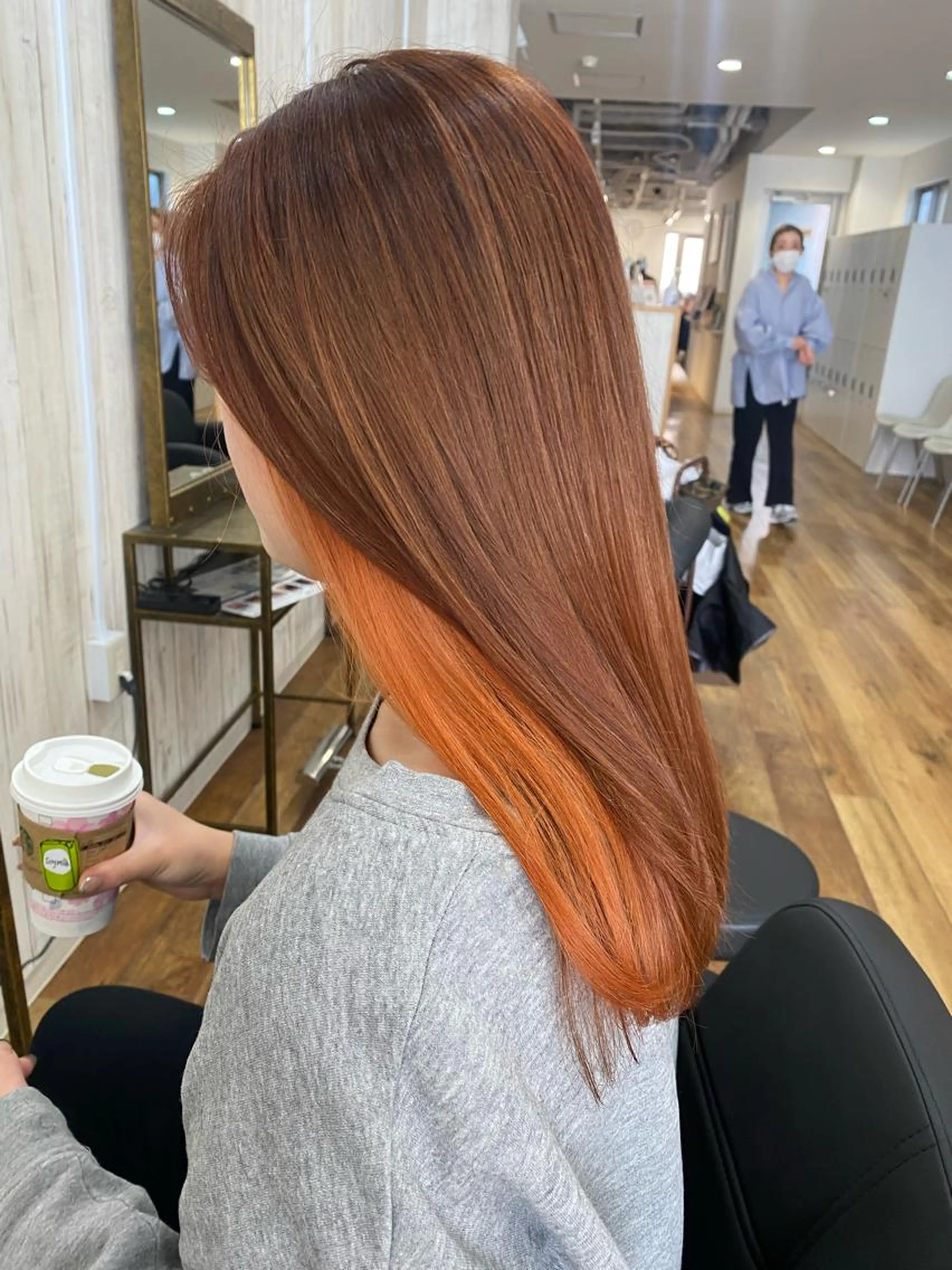 【✨ミニモ限定価格✨】カット＋艶カラー＋ウルティア5step トリートメント11000円の写真