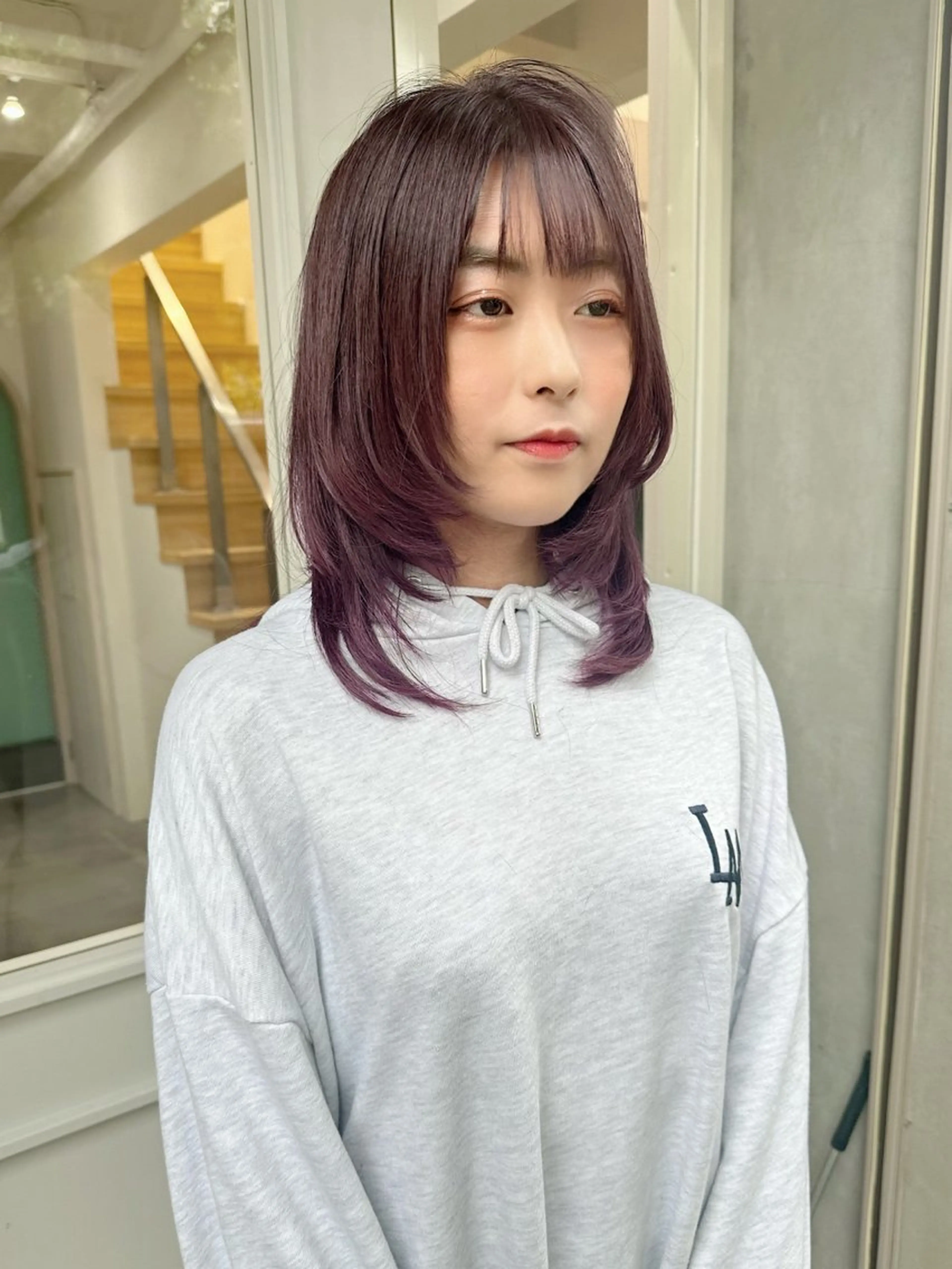 ミディアム カット ヘアカラー トリートメント 【店長】Lond山本 大輔のヘアスタイル