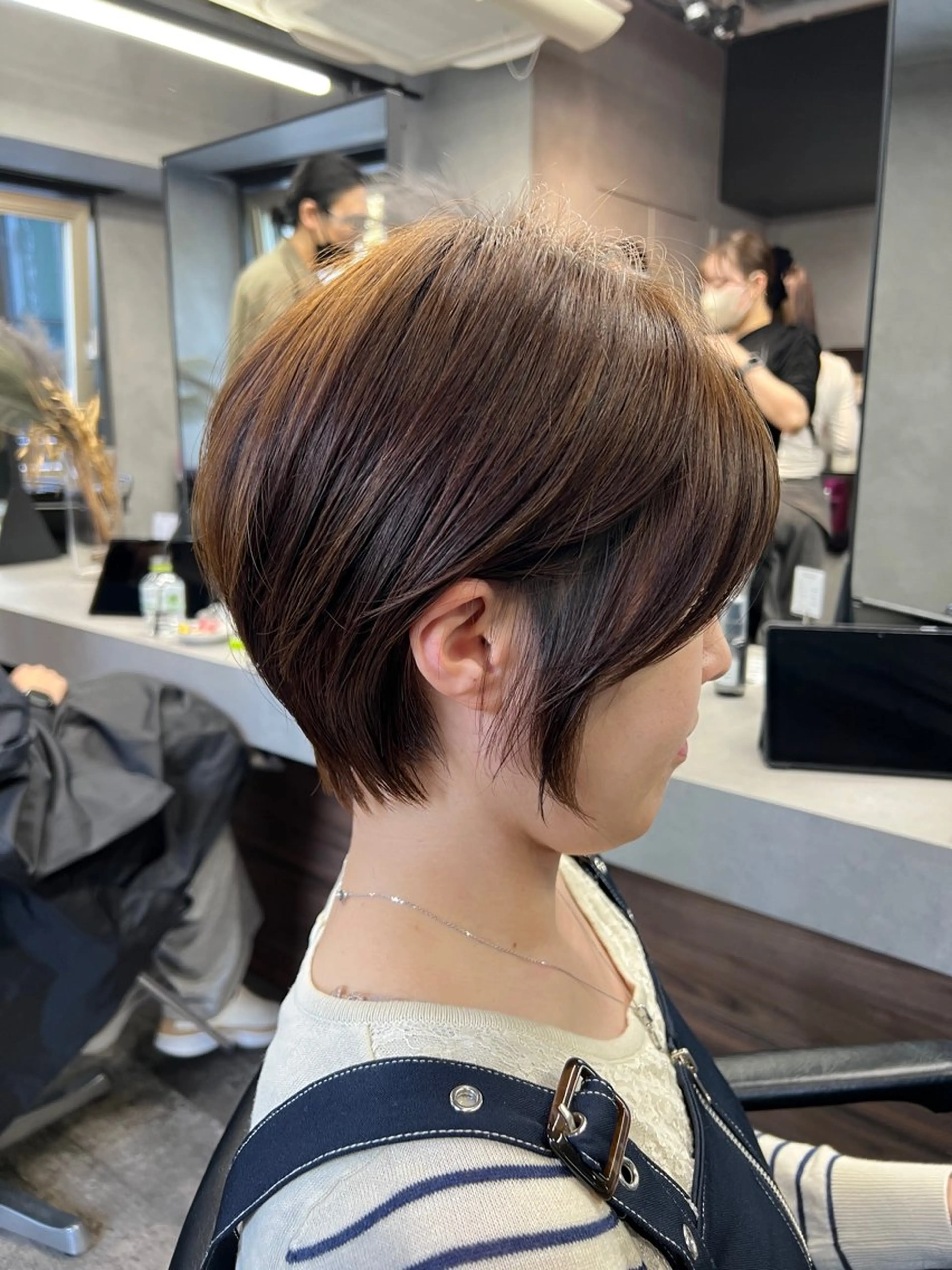 ショート 新井 翼/銀座 メンズ◎ショート女子のヘアスタイル