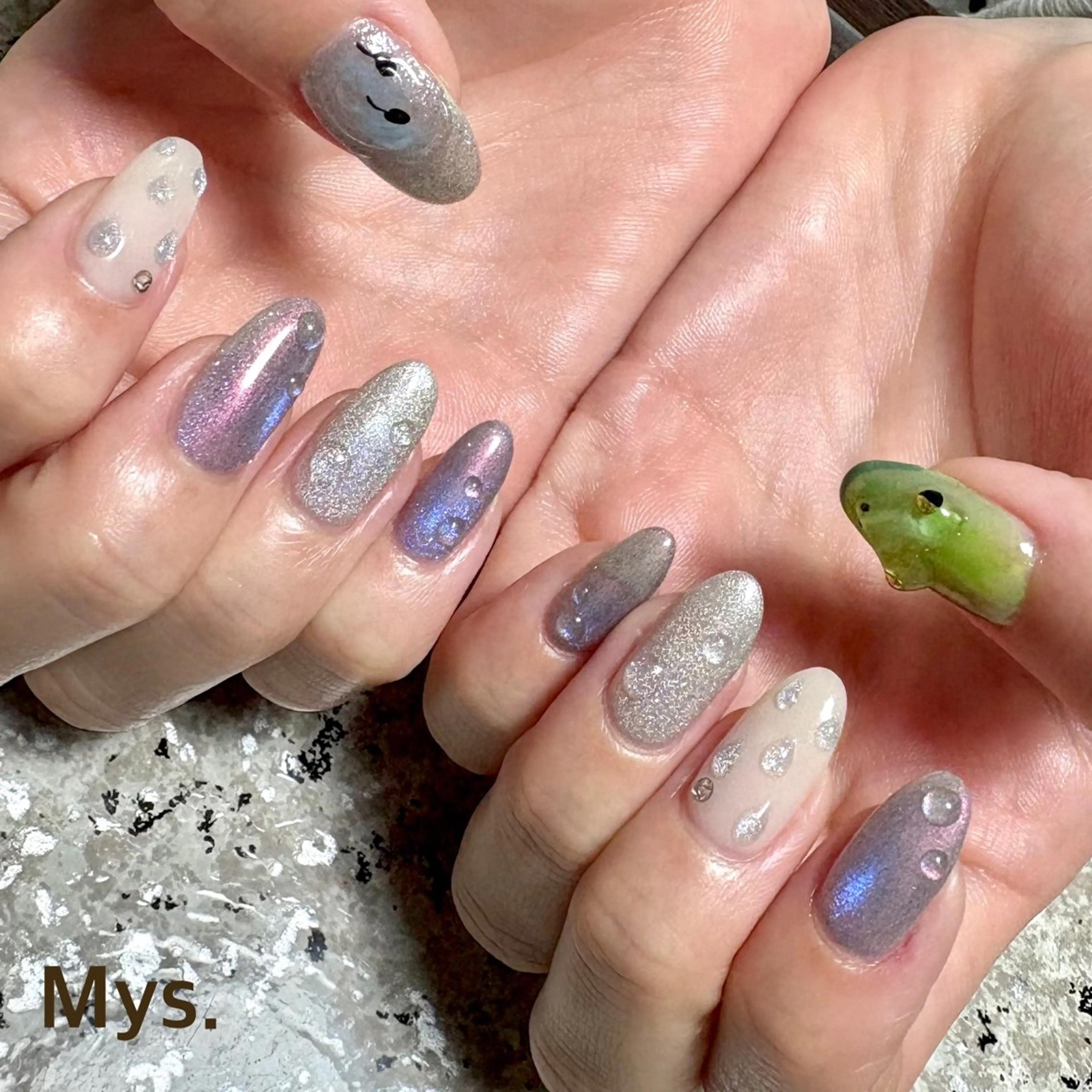 ネイル ハンドネイル Mys. 三上紗紀のネイルデザイン