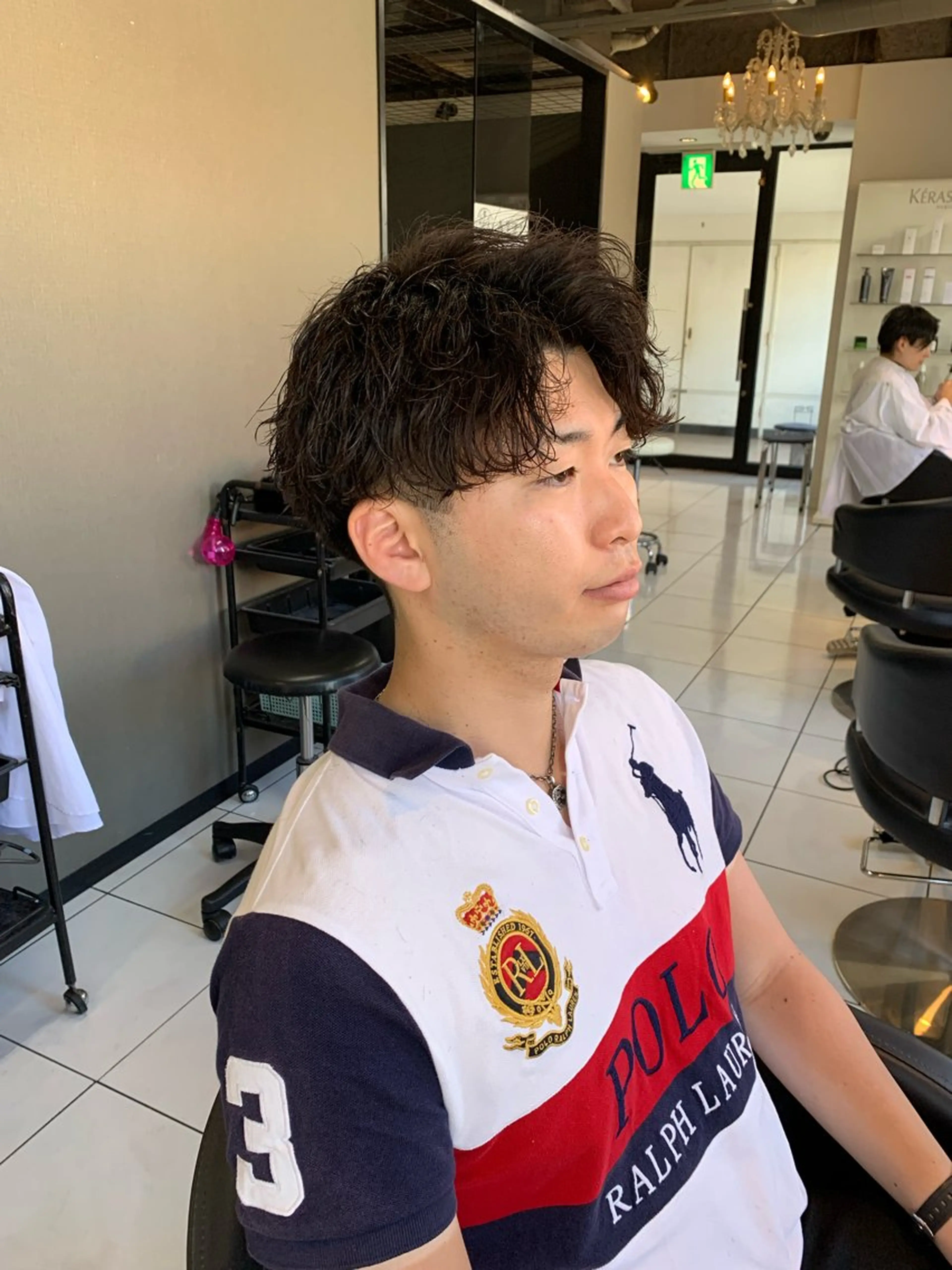 ショート カット パーマ 🔥メンズ特化🔥 佐藤桂崇のヘアスタイル