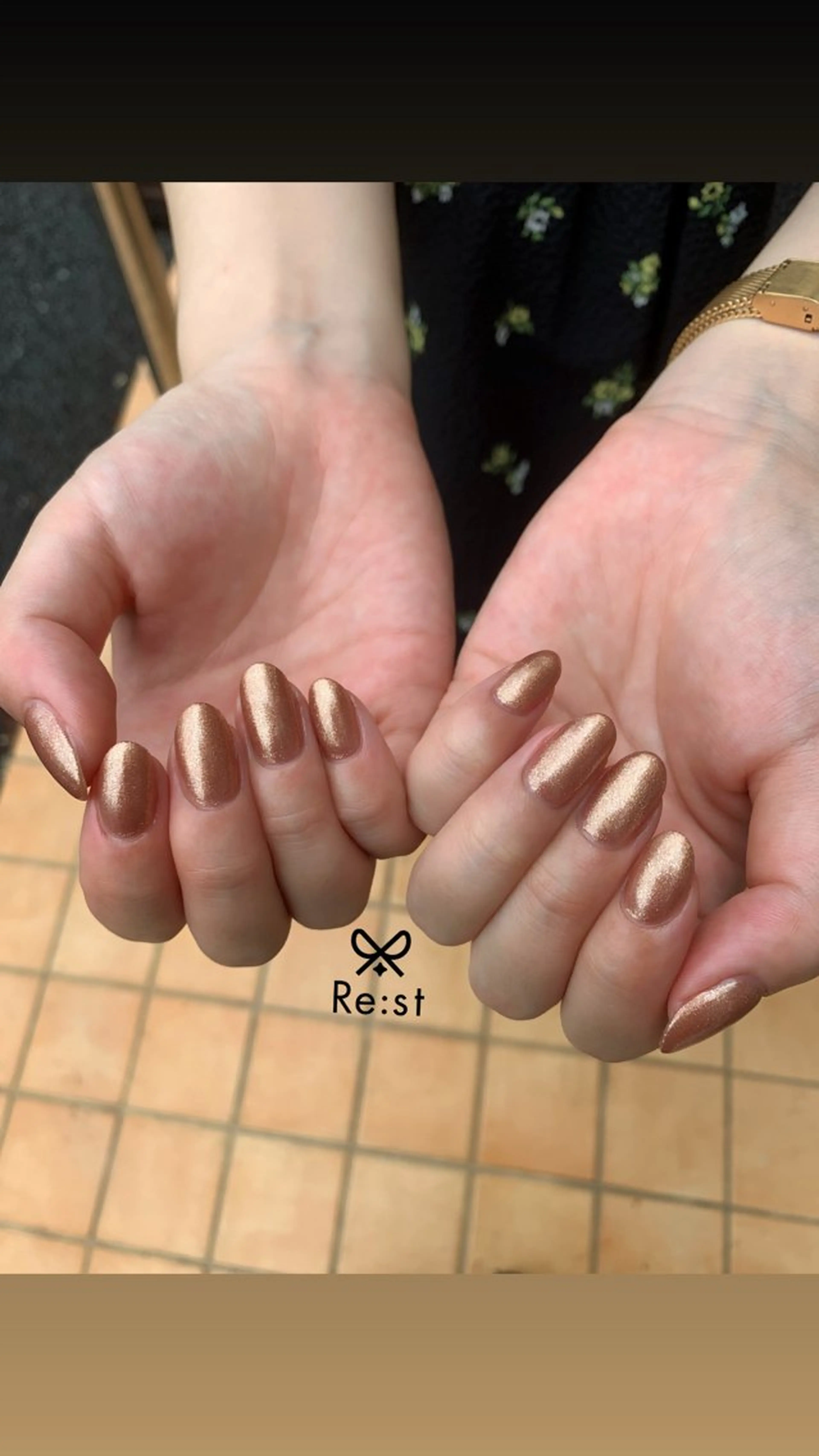 ワンカラーorラメグラ【オフなし】の写真