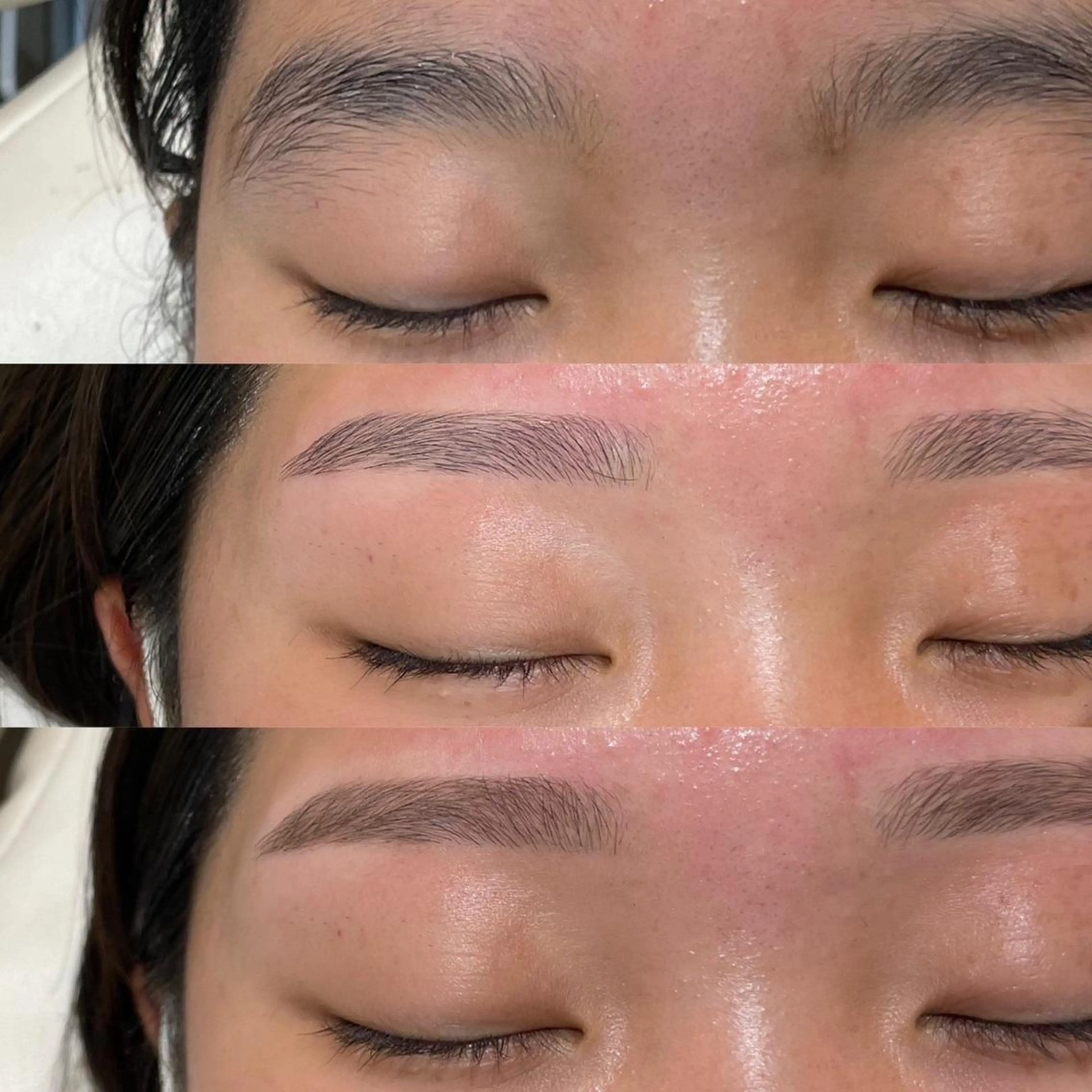 アイブロウ 中東 真子のヘアスタイル