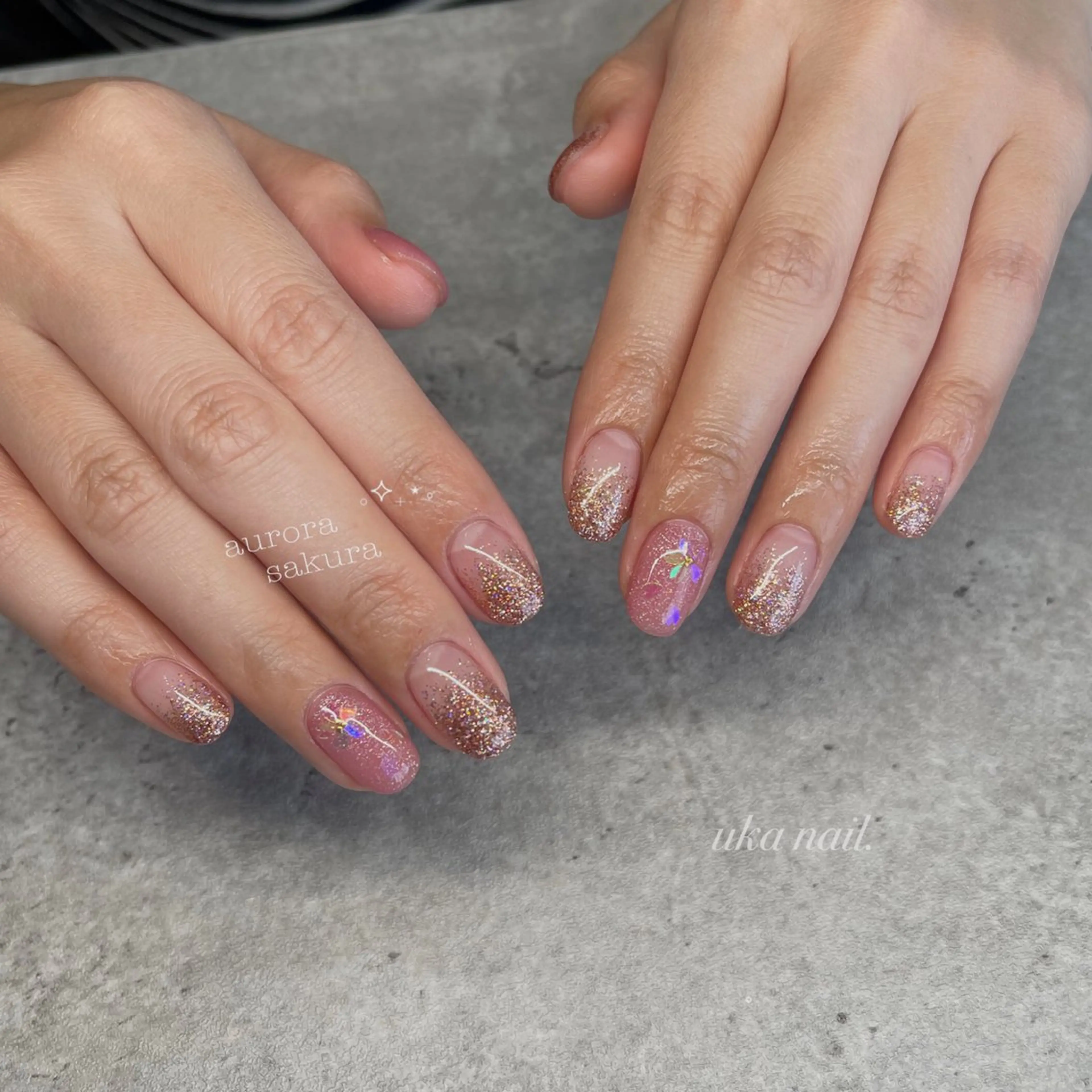 ネイル ハンドネイル uka nailのネイルデザイン