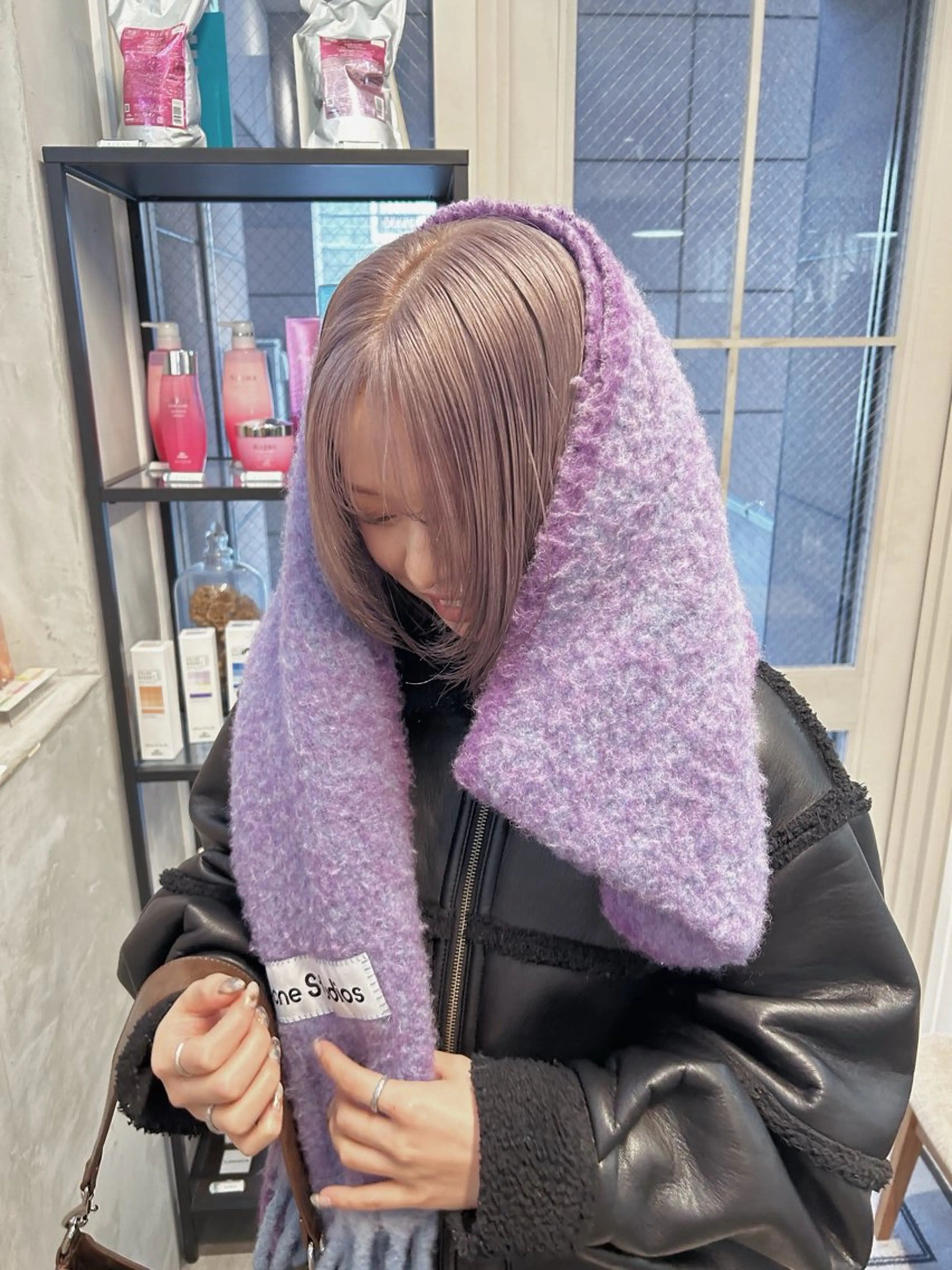 ショート カラー ハイトーンカラー ピンクカラー シルバー カット ヘアカラー トリートメント ハイトーン&暗髪🔥 表参道二刀流マエダのヘアスタイル