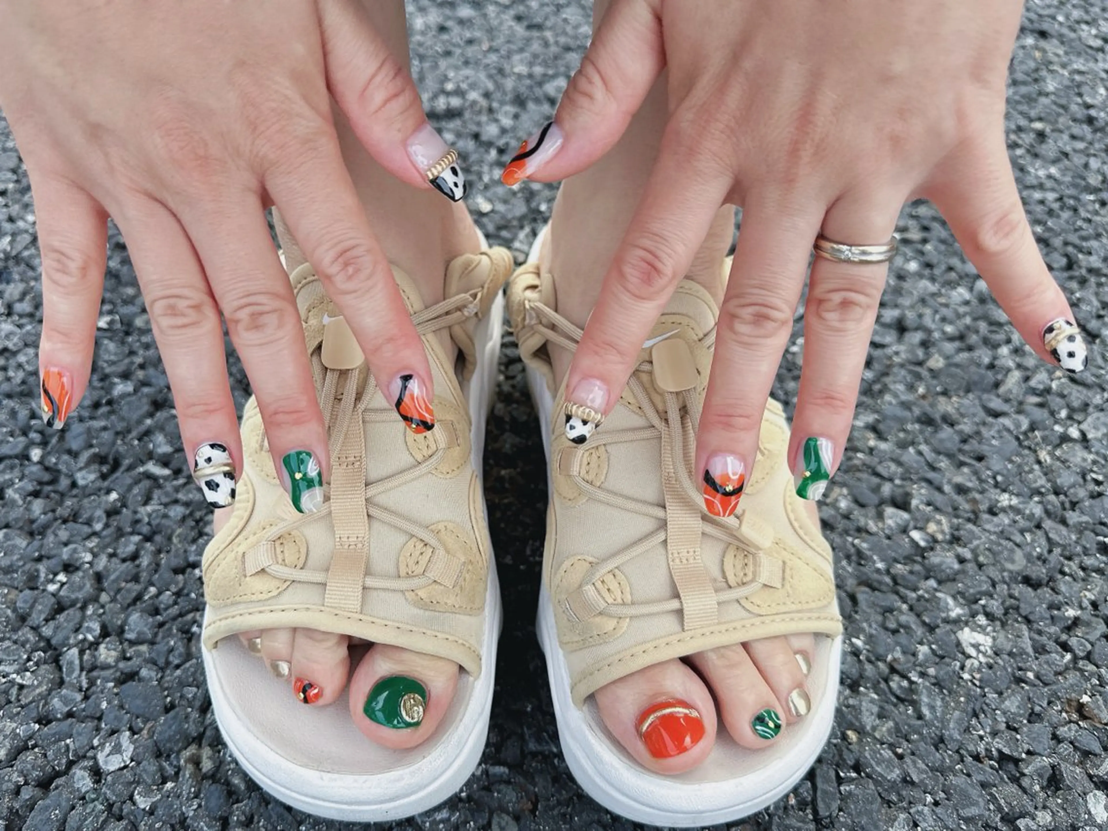 ネイル 【Eclat ｴｸﾗ】nail＆beauty所属・Eclat〔ｴｸﾗ〕 MOEKA𝜗𝜚*のネイルデザイン