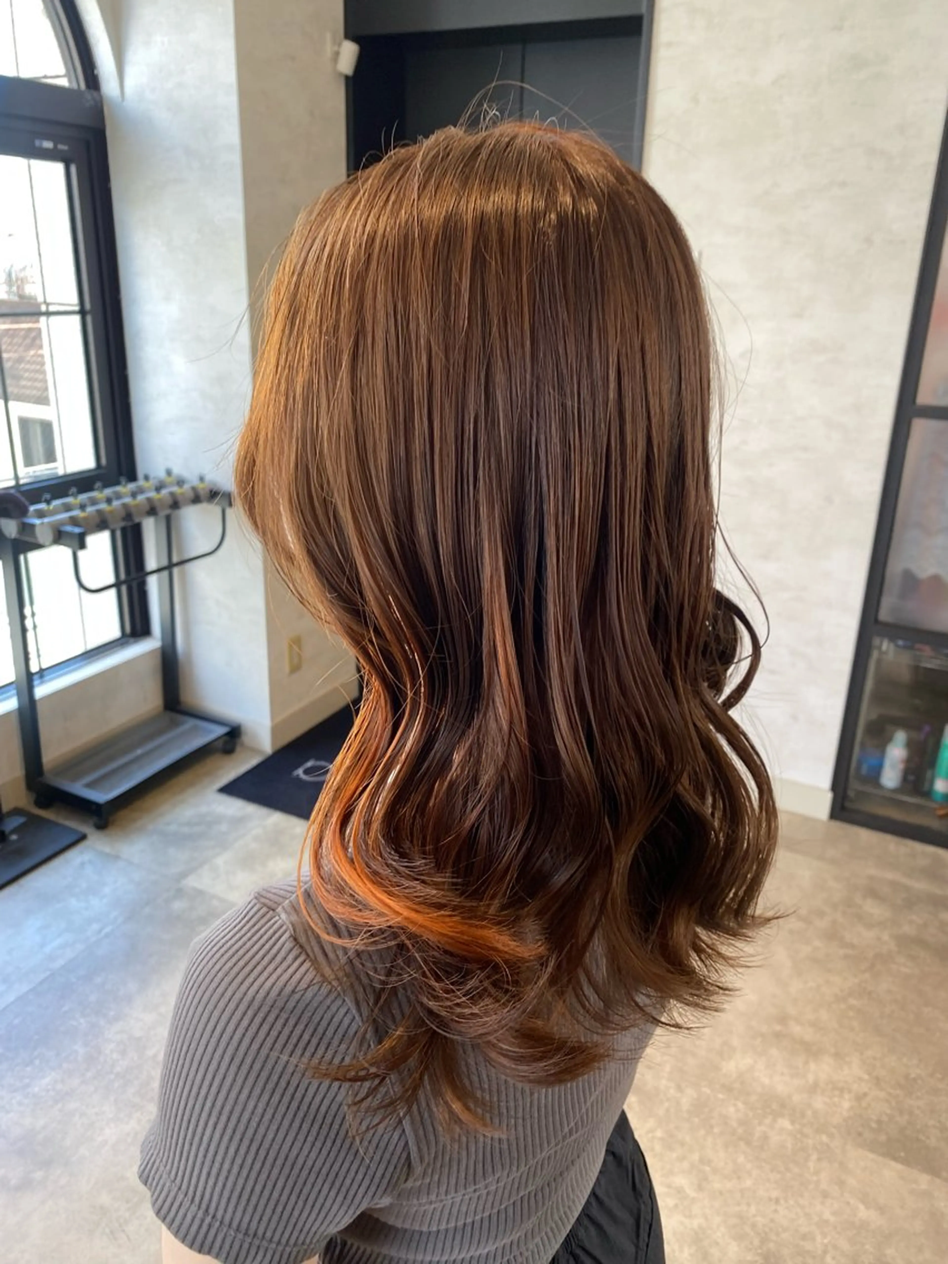 ミディアム カラー カット ヘアカラー トリートメント 🍓小野 紗由美🍓のヘアスタイル