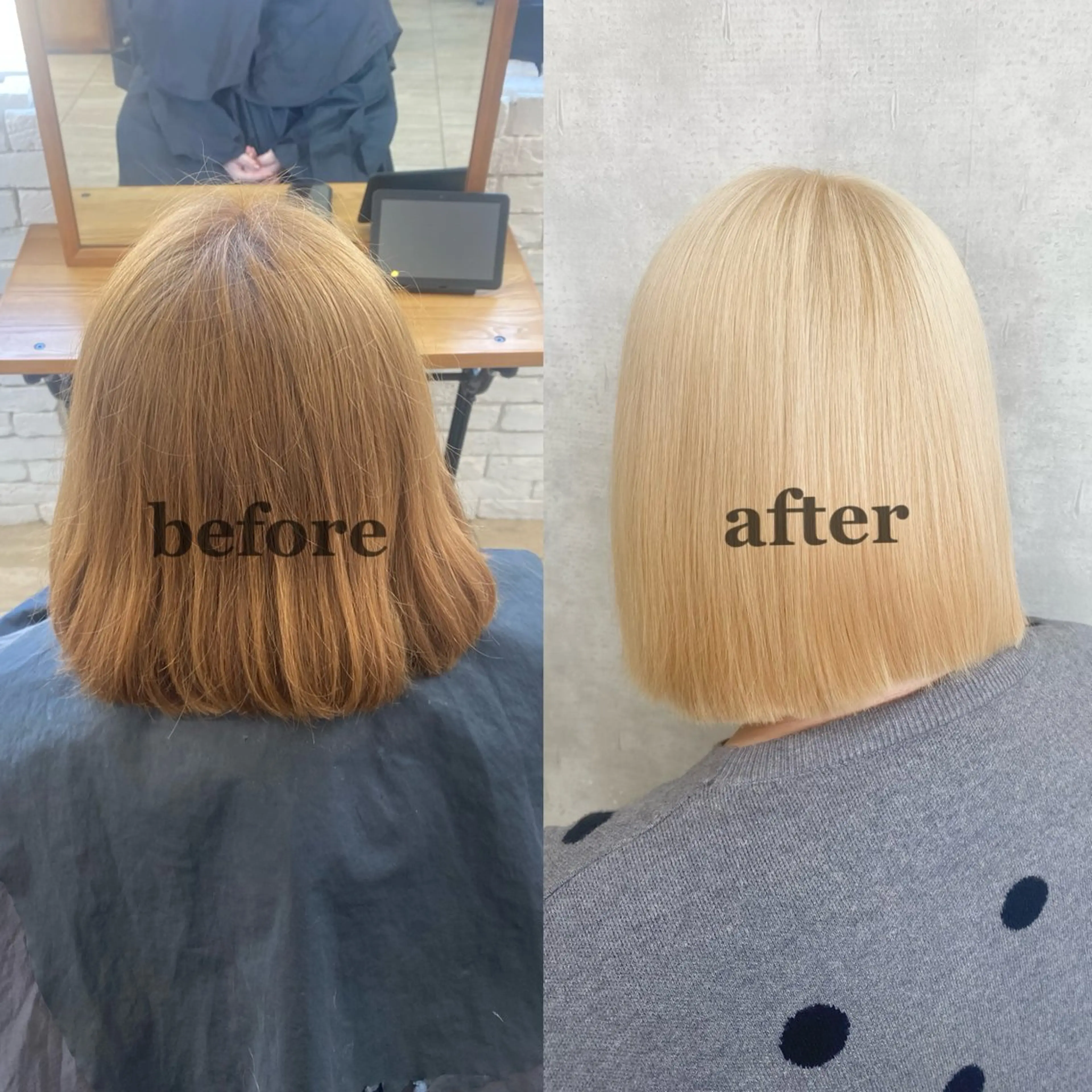 ミディアム ヘアカラー Belle   / kaede🍁のヘアスタイル