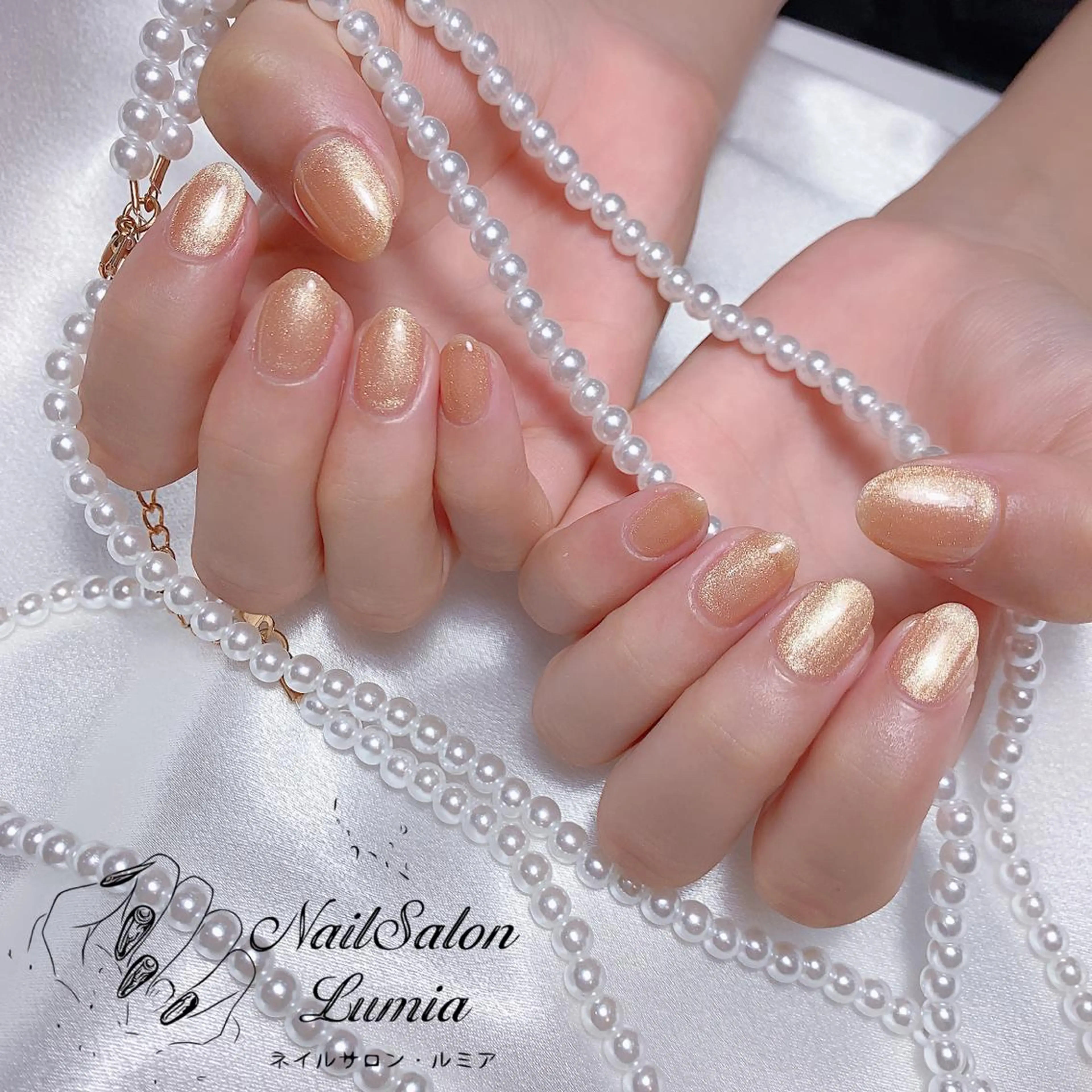 ネイル ハンドネイル ネイルサロン ルミア Lumia 店長のネイルデザイン