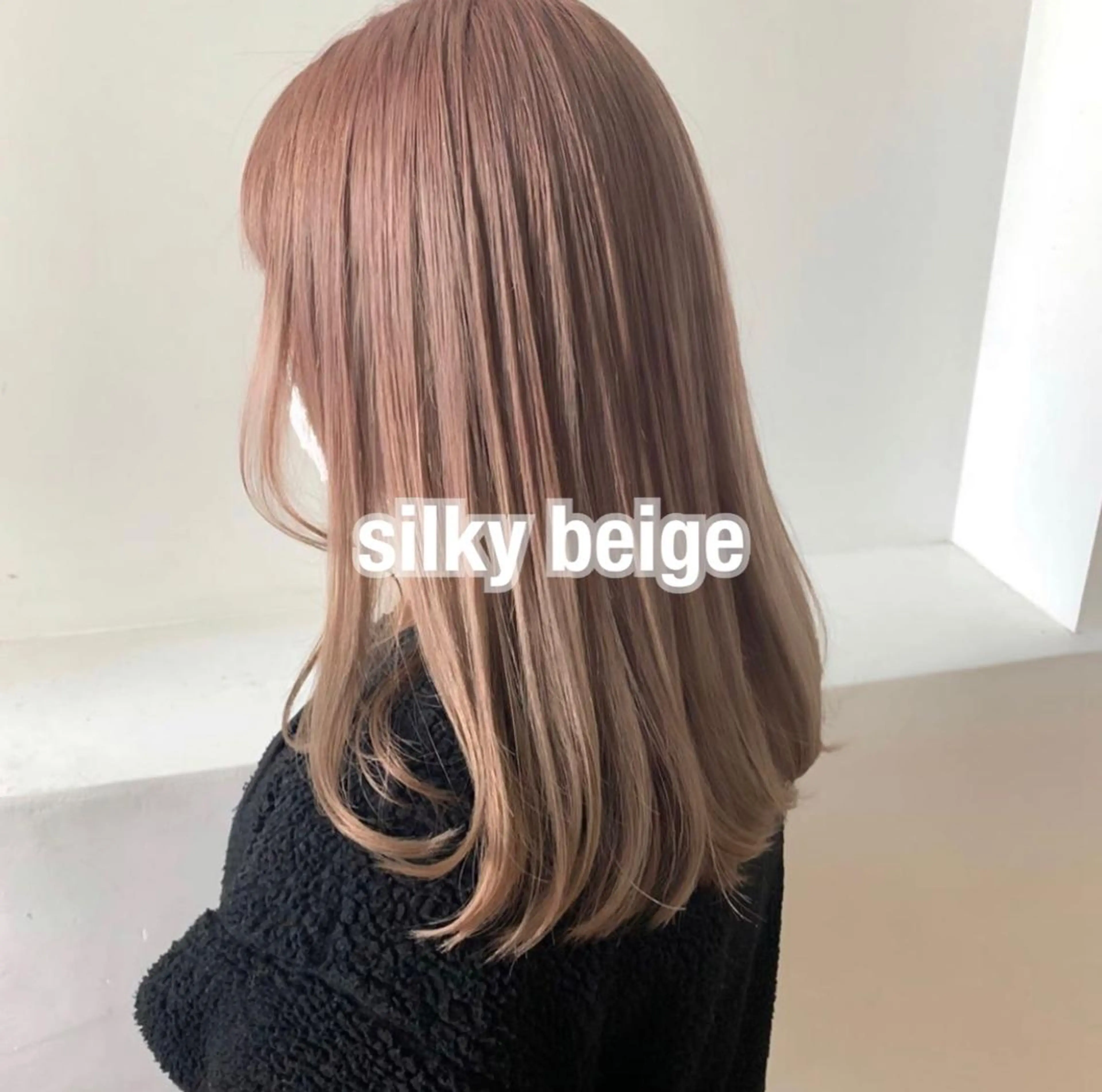 ロング カラー ベージュカラー ブリーチ Kureha/ネイル トレンドヘアのヘアスタイル