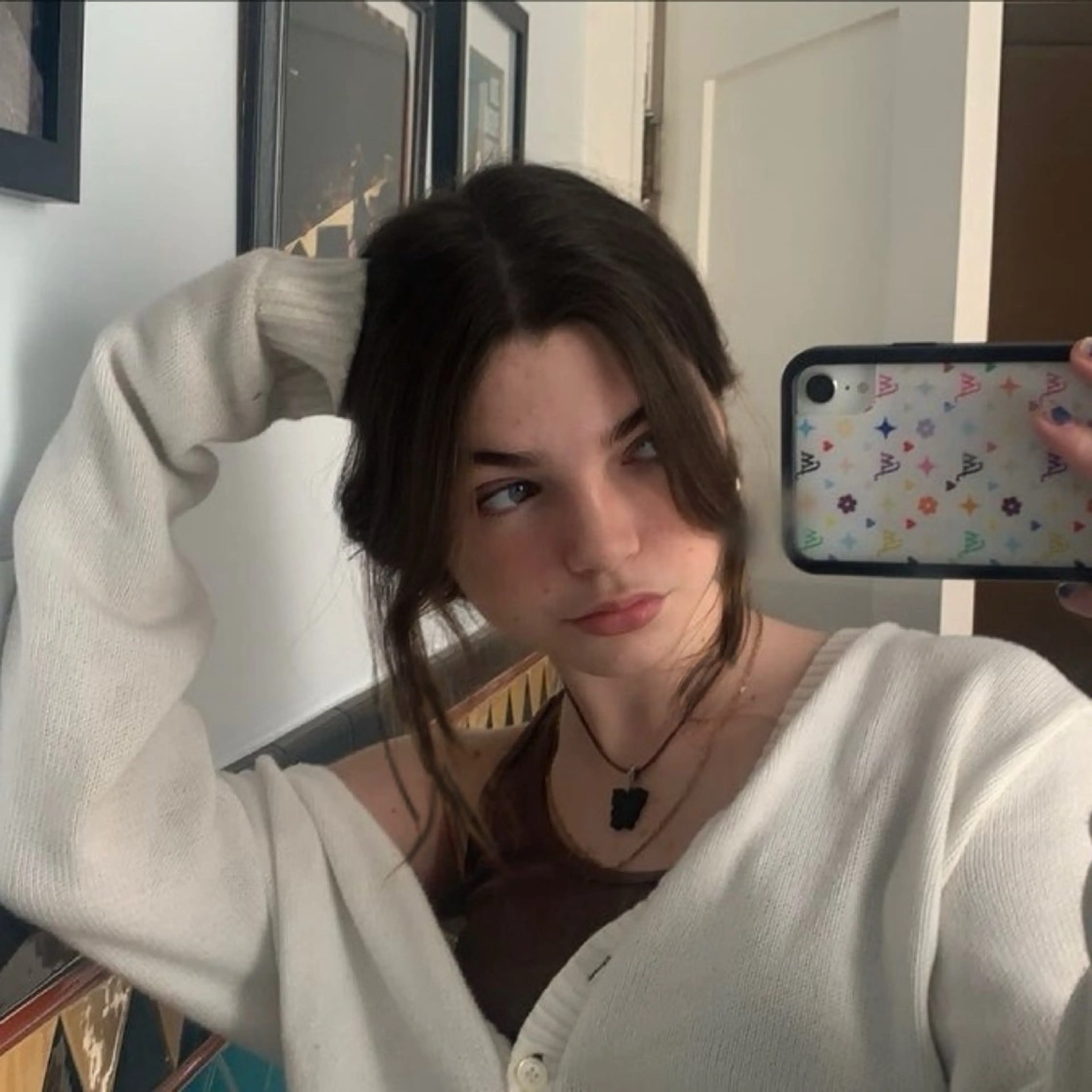 セミロング カラー ヘアカラー 🌈【透明感・韓国 ヘア】がっきー🌈のヘアスタイル