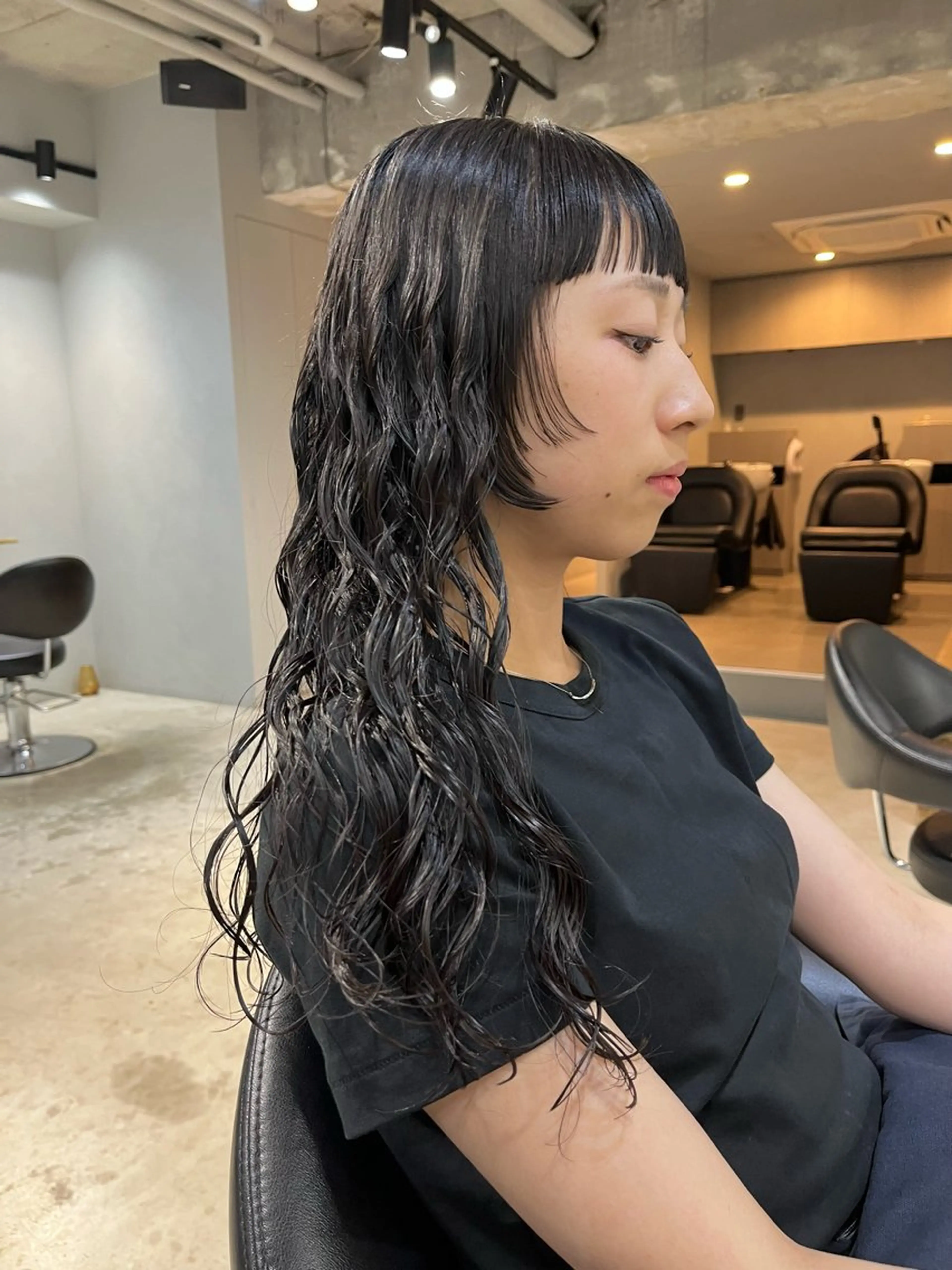 パーマ パーマ 【arc】 佐藤未希穂/レイヤーのヘアスタイル