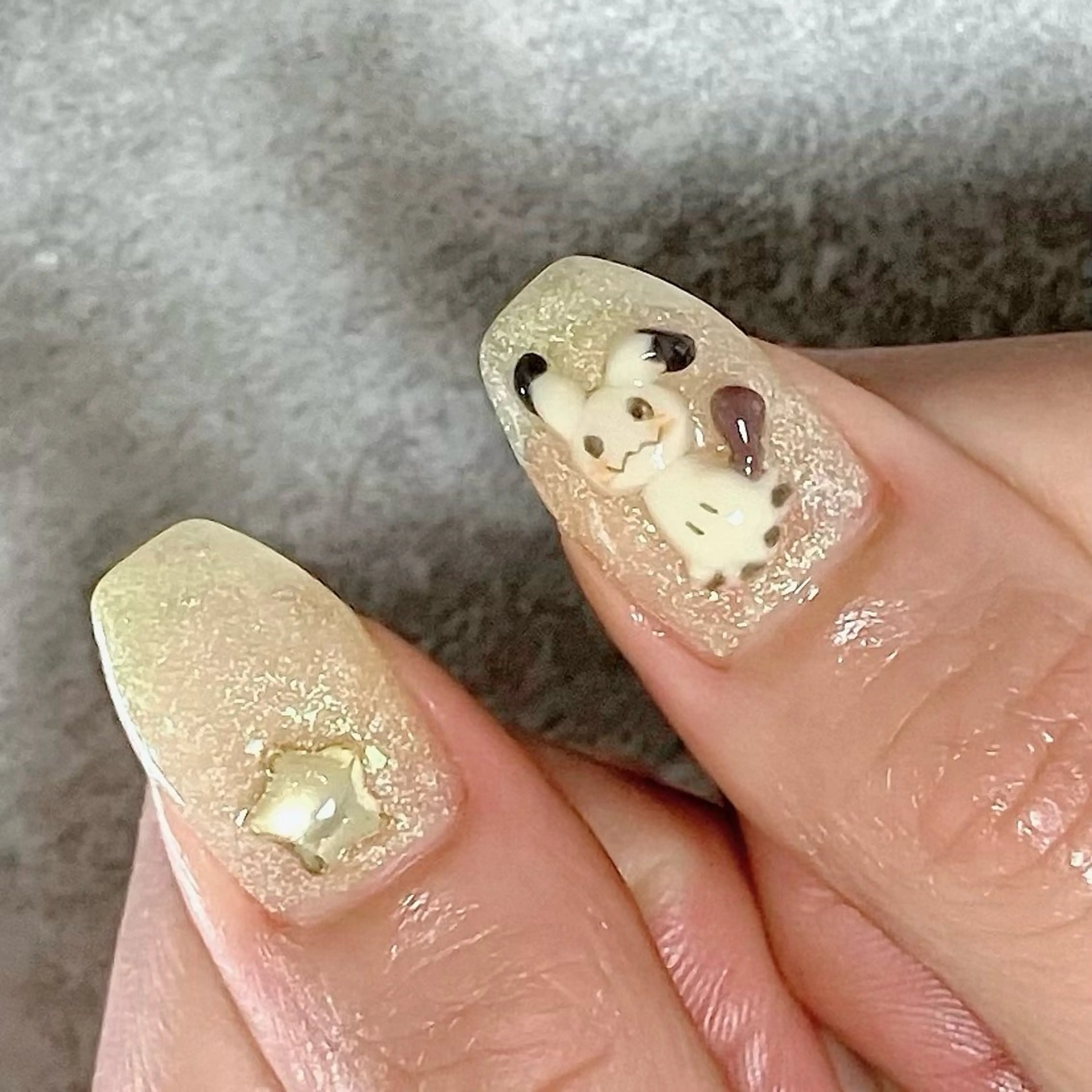 ネイル ハンドネイル ハンドケア haleyume所属・shino🌟 痛ネイルのネイルデザイン