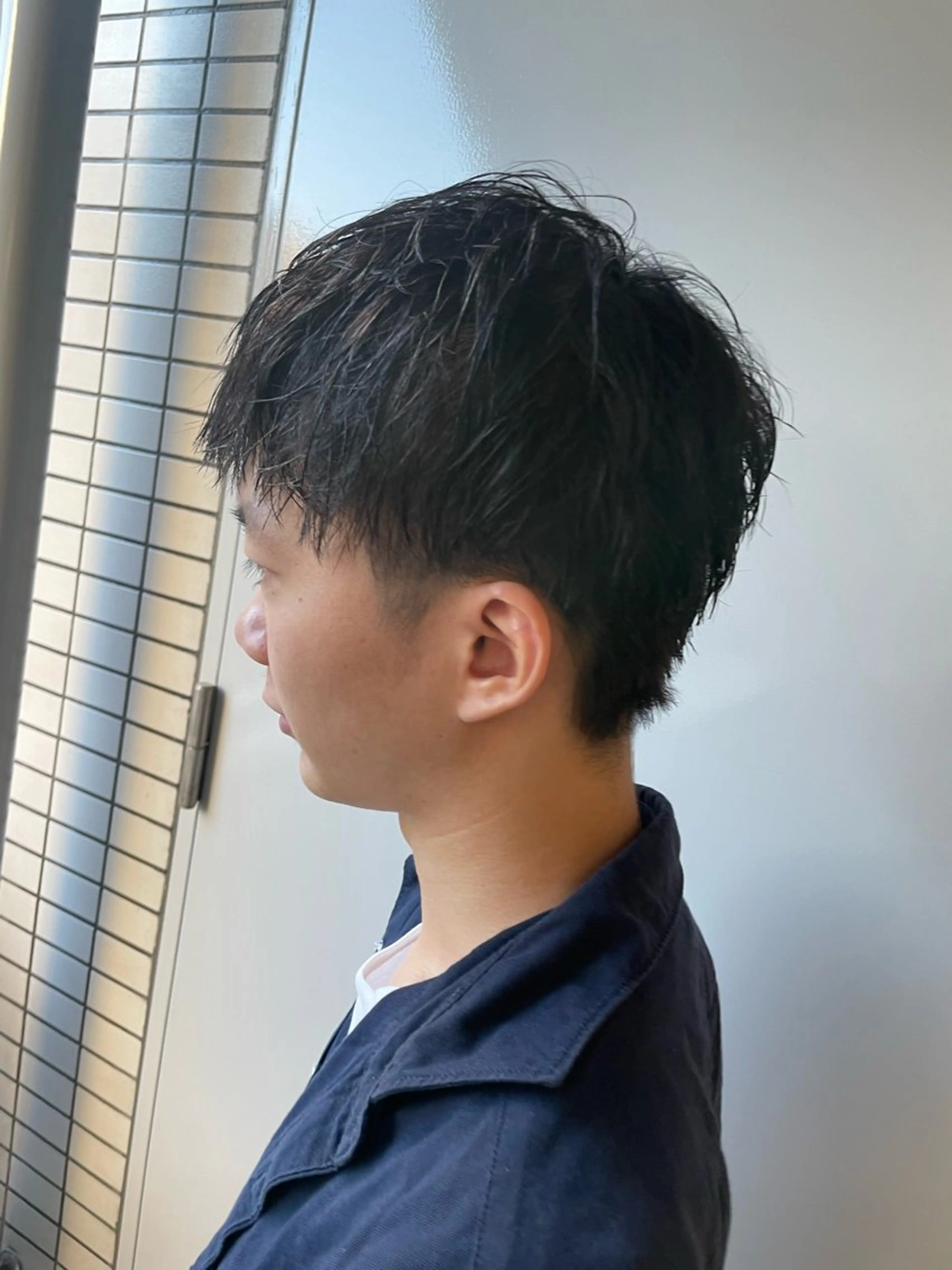 ショート メンズ カット ヘッドスパ 白取 星矢のヘアスタイル