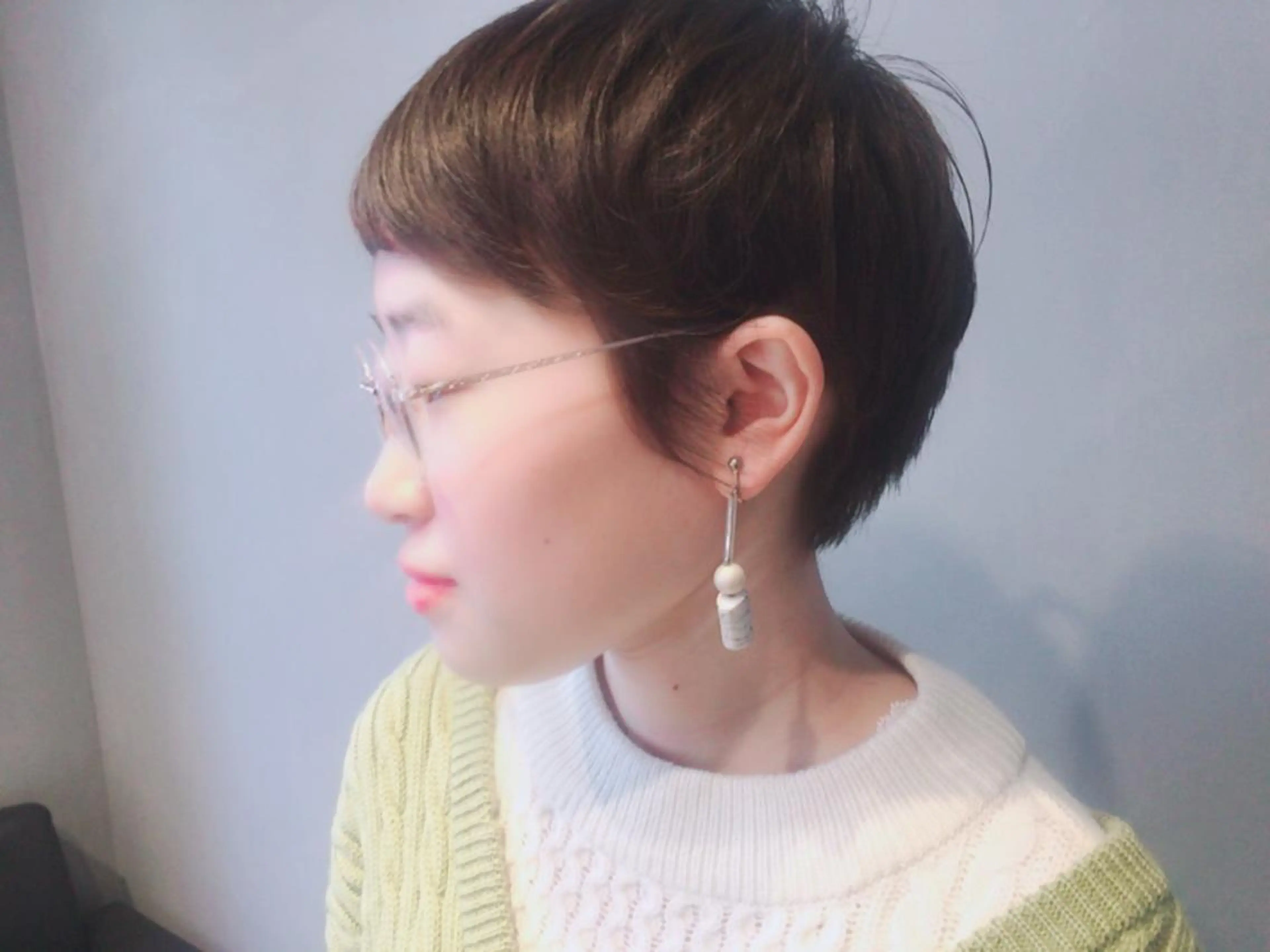 ショート カラー ショートヘア 水口 英里のヘアスタイル