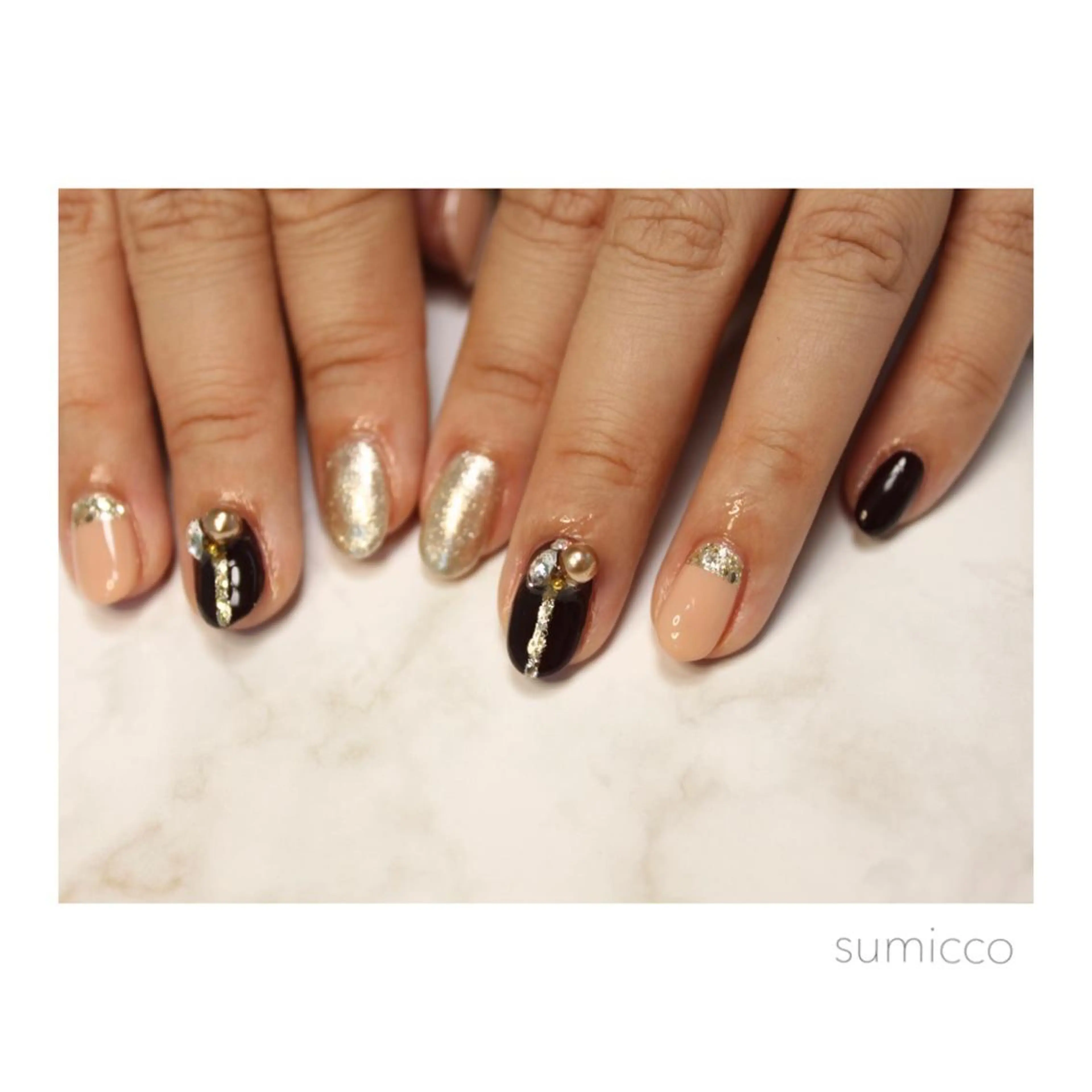 ネイル ハンドネイル ハンドケア sumicco nailのネイルデザイン
