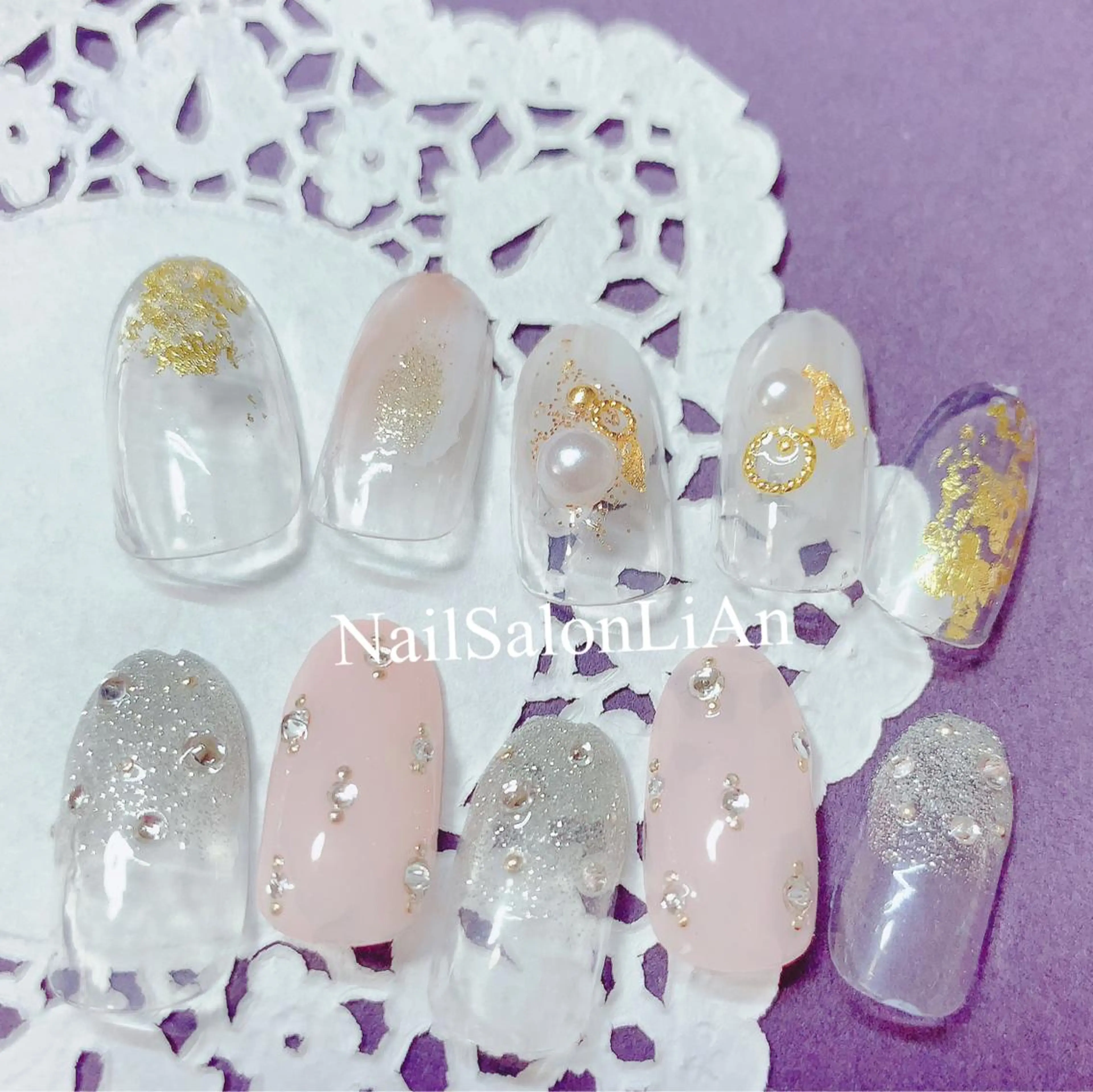 ネイル ハンドネイル NailSalon LiAnのネイルデザイン