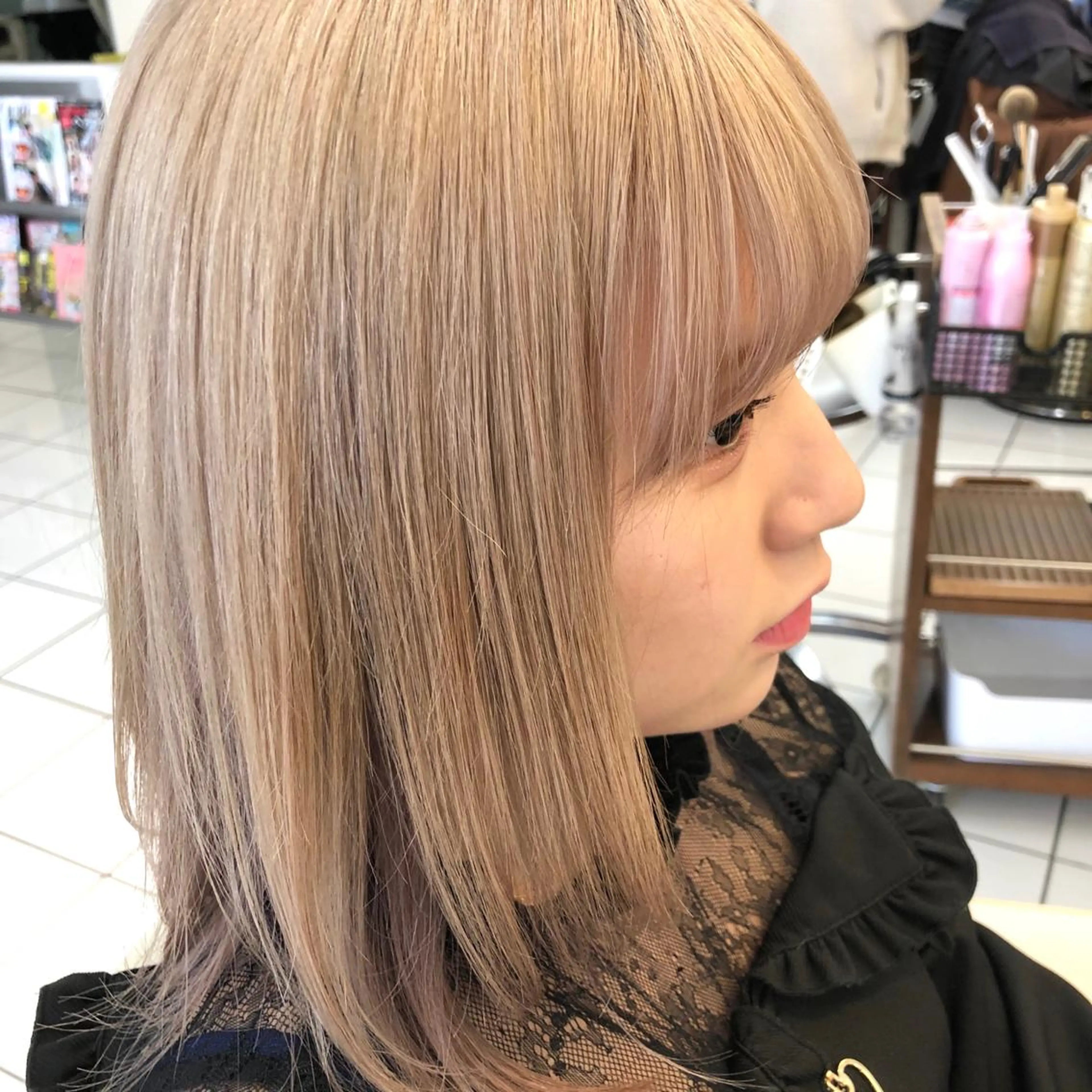 ミディアム [仙台髪質改善]小原 弘之のヘアスタイル