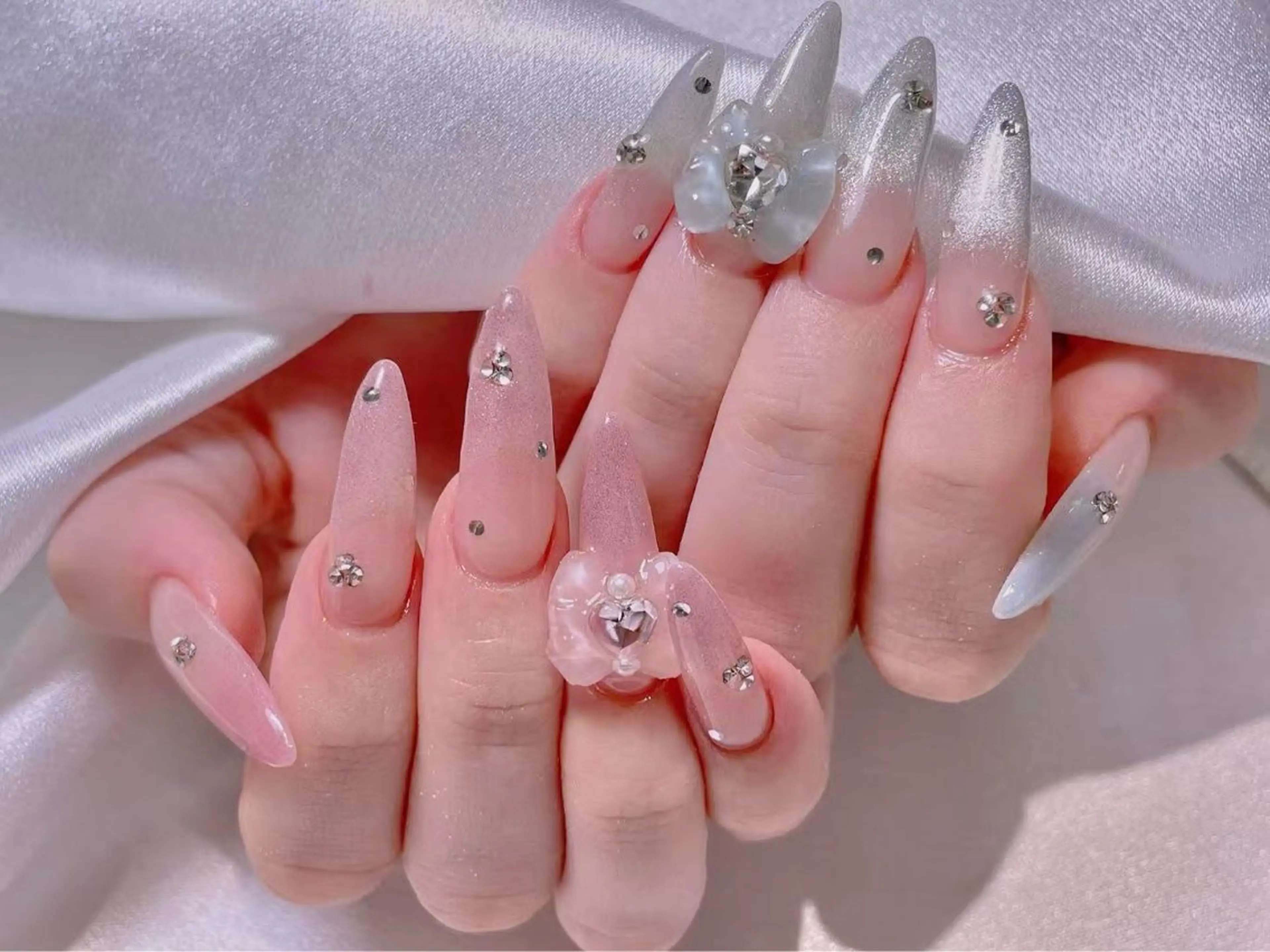 ネイル ハンドネイル 長さだし専門店 M2　rikaのネイルデザイン