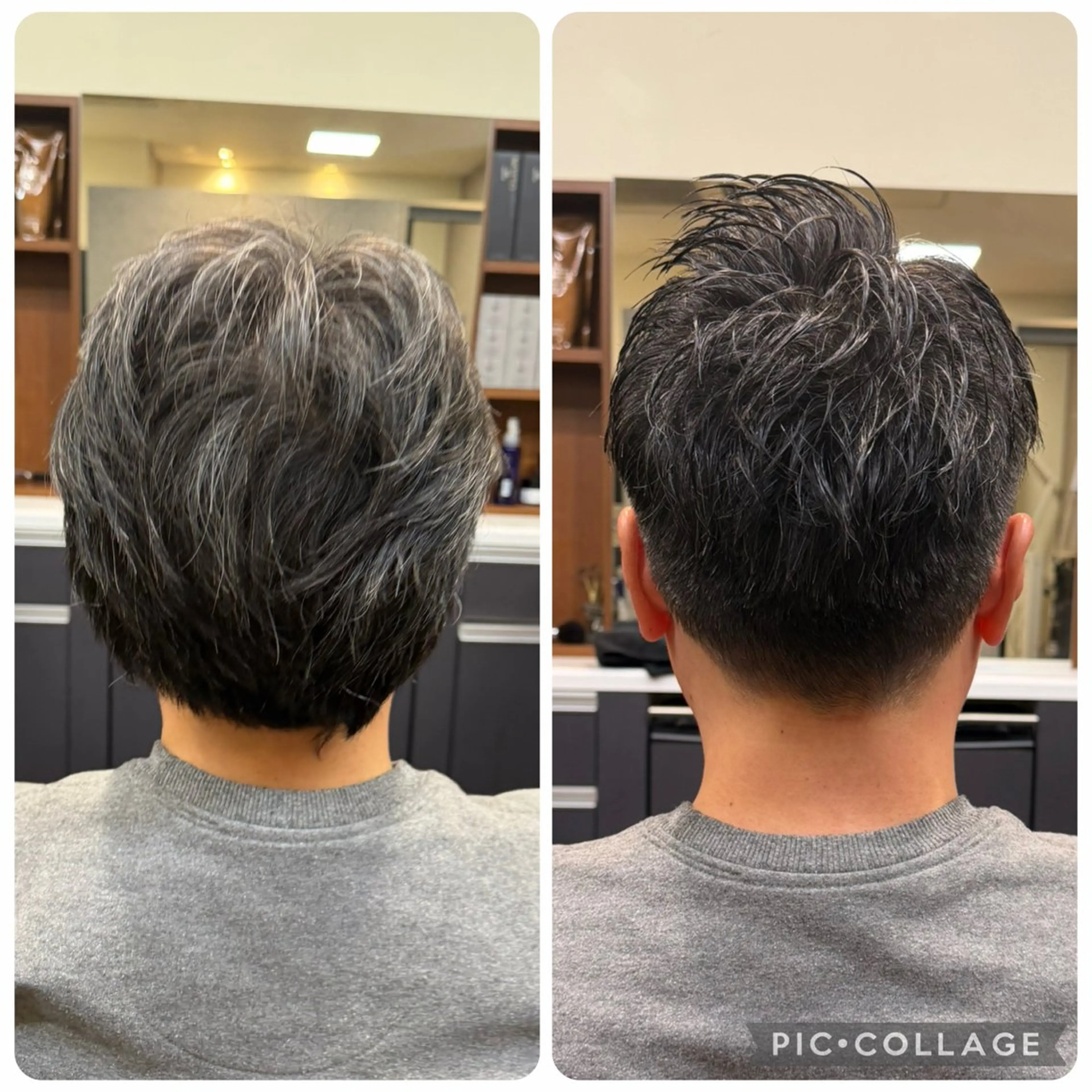 ショート メンズ 💈 中山 静香のヘアスタイル