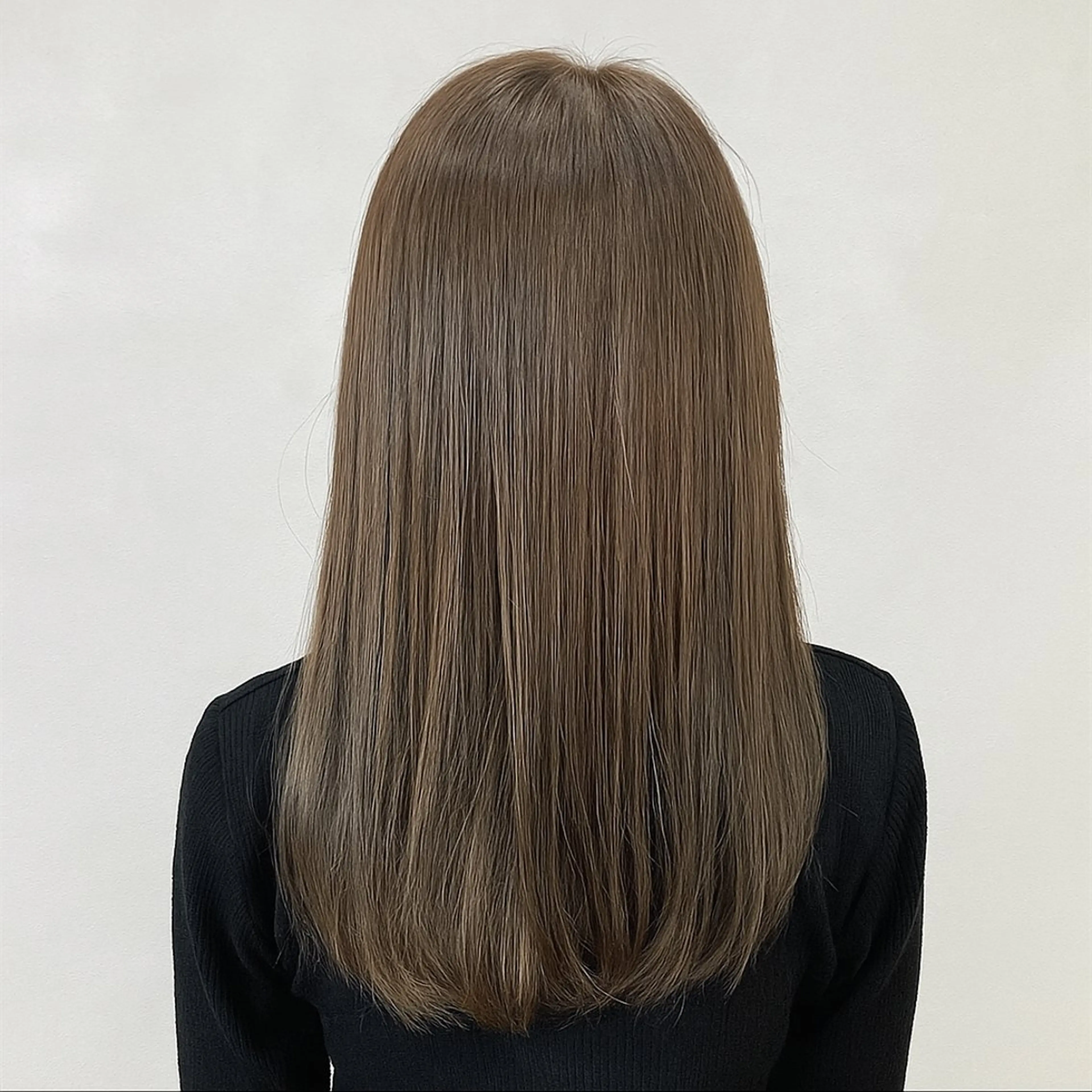 ミディアム ボブレイヤー ミディアムパーマ ミストバング ボブ ハイライト The Apartment of Solon Citta 船橋609所属・髪質改善/縮毛矯正/ 美髪/個室/ハラのヘアスタイル