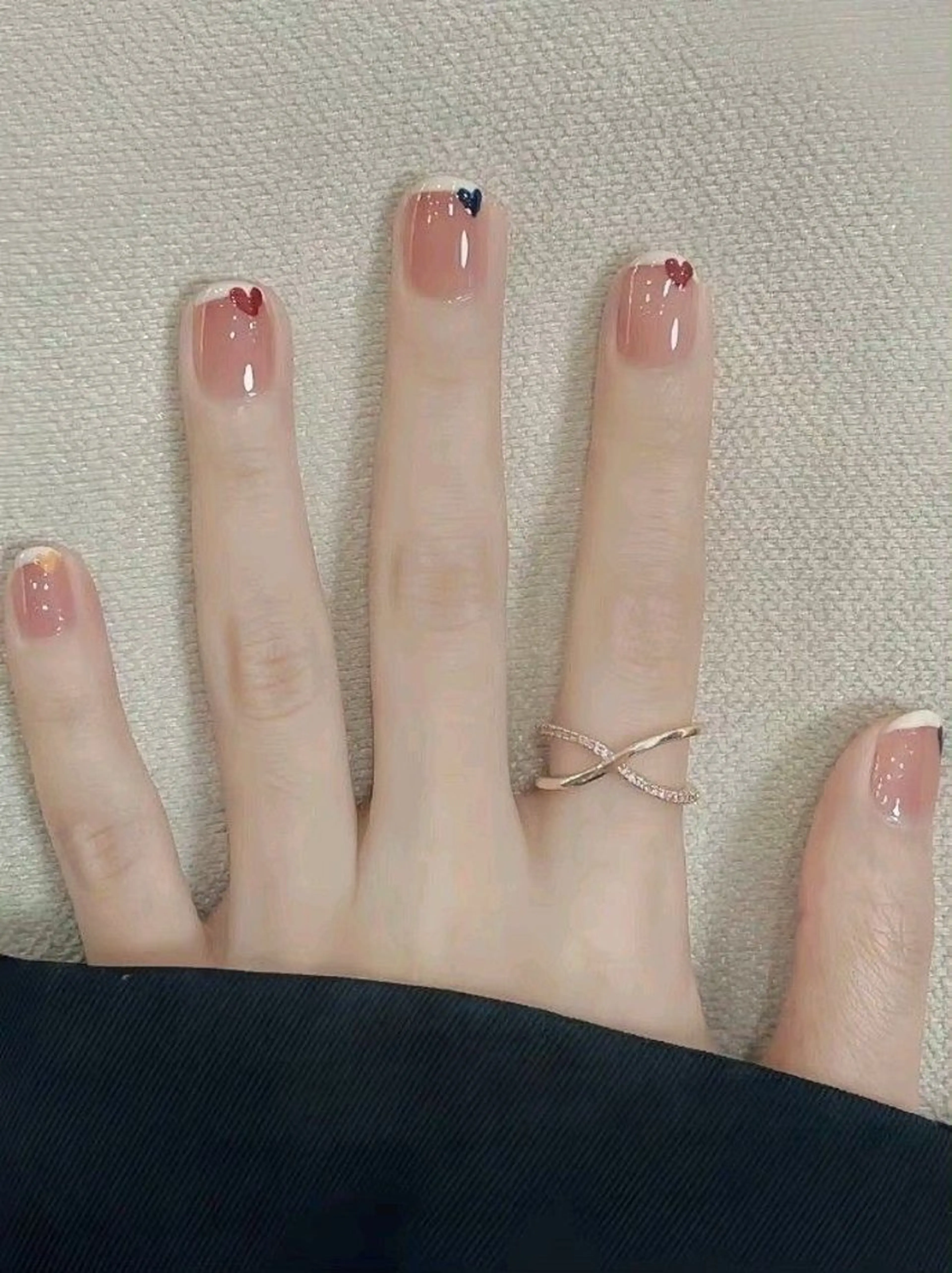 ネイル 韓国ネイル 持ち込み ハンドネイル EMI ANA.CHUOのネイルデザイン