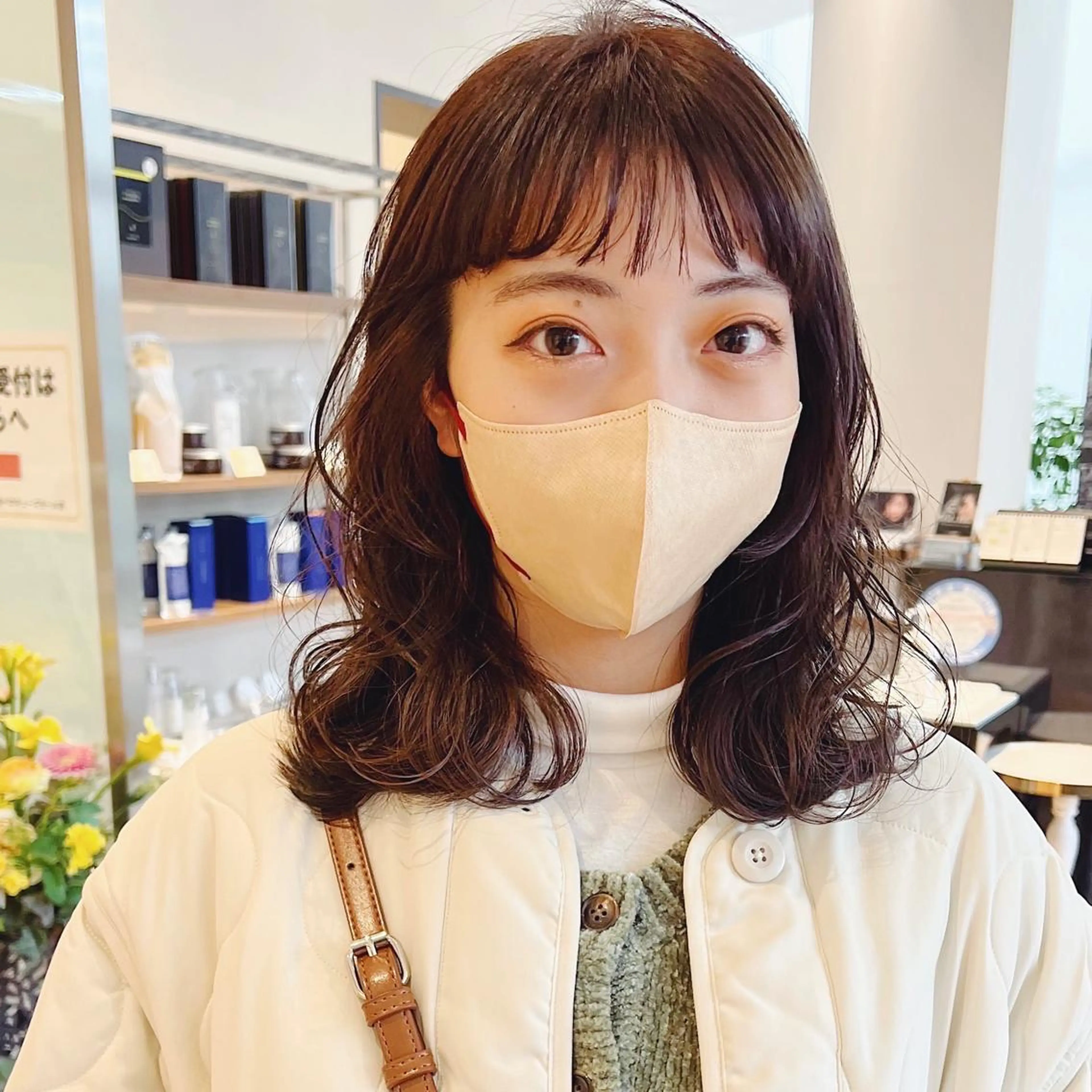 ロング パーマ 透明感カラー k-twoういのヘアスタイル