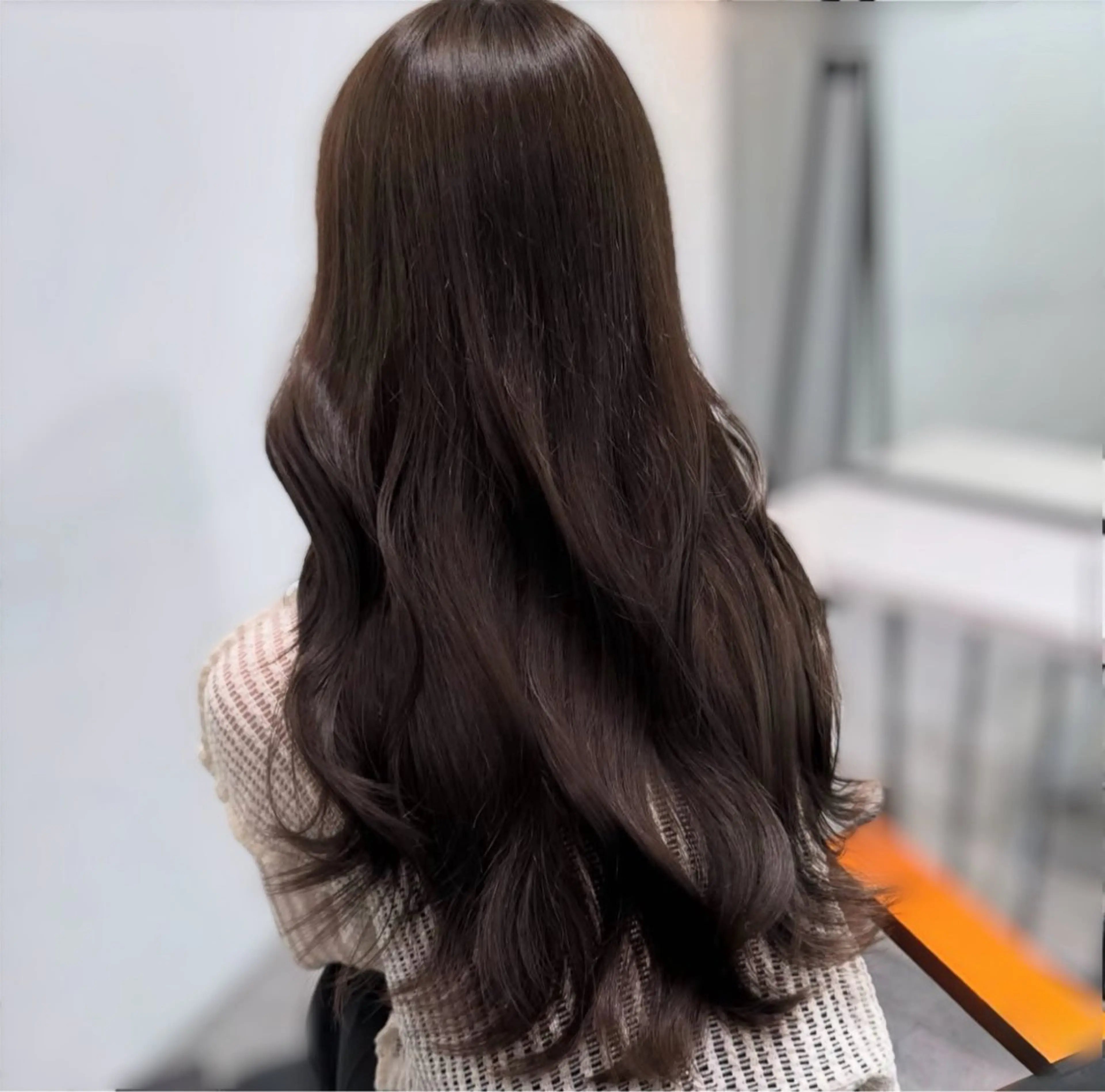 ロング ヘアカラー つや髪ᰔᩚ暖色 カラーYui🩰のヘアスタイル