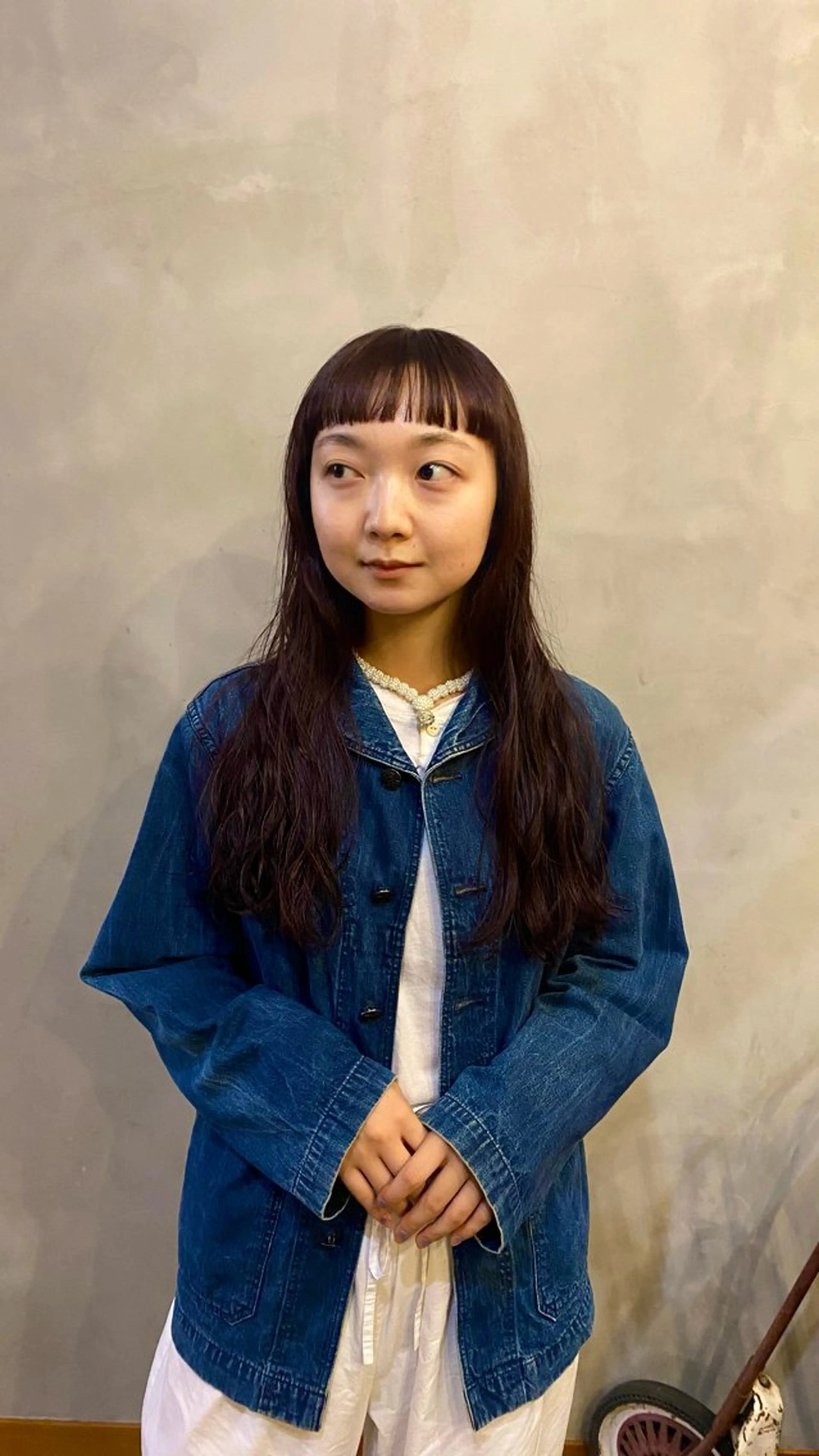 ロング カラー ヘアカラー ショートモデル募集 🪷なりたりみのヘアスタイル