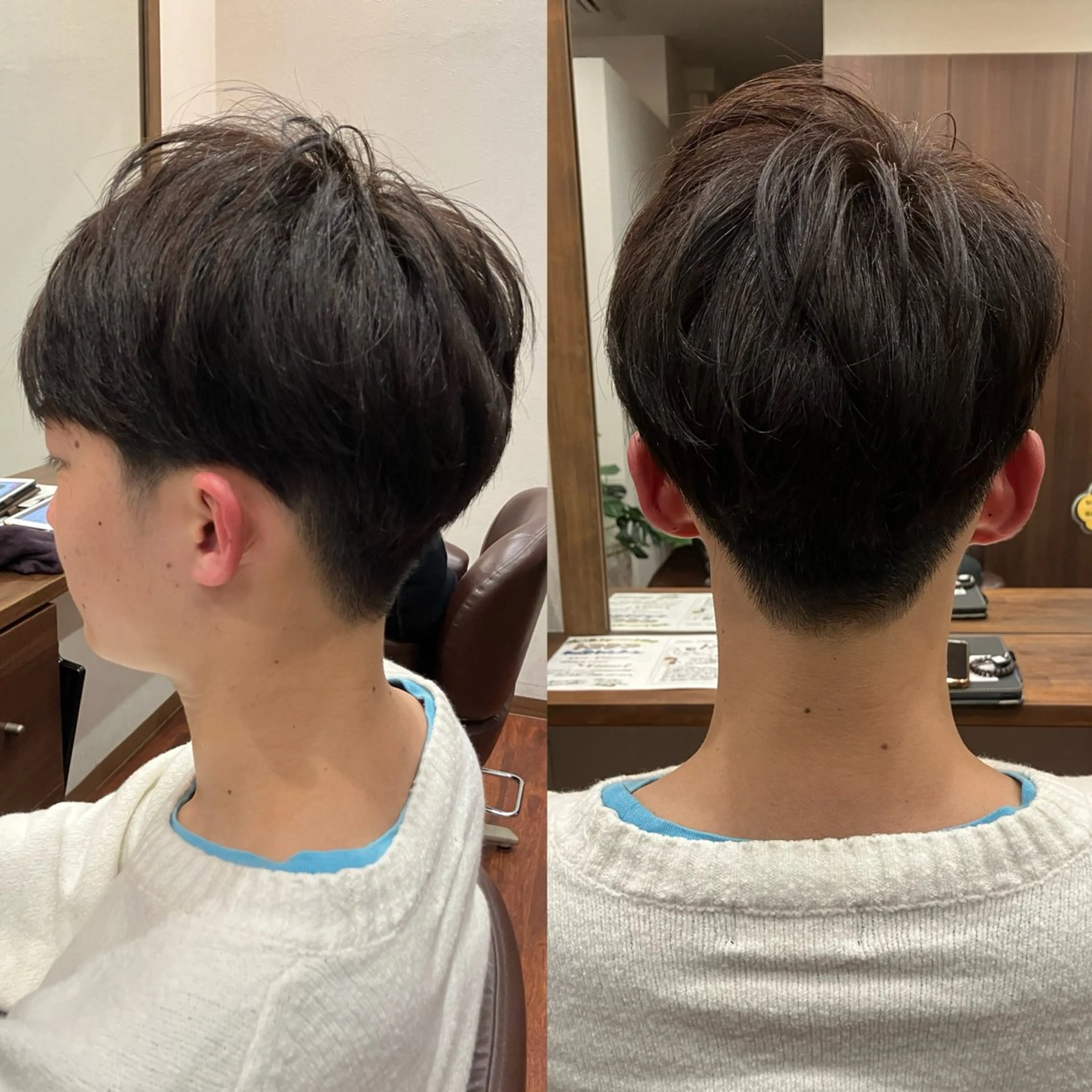 メンズ マッシュ 刈り上げ Lien's所属・Lien's teraのヘアスタイル