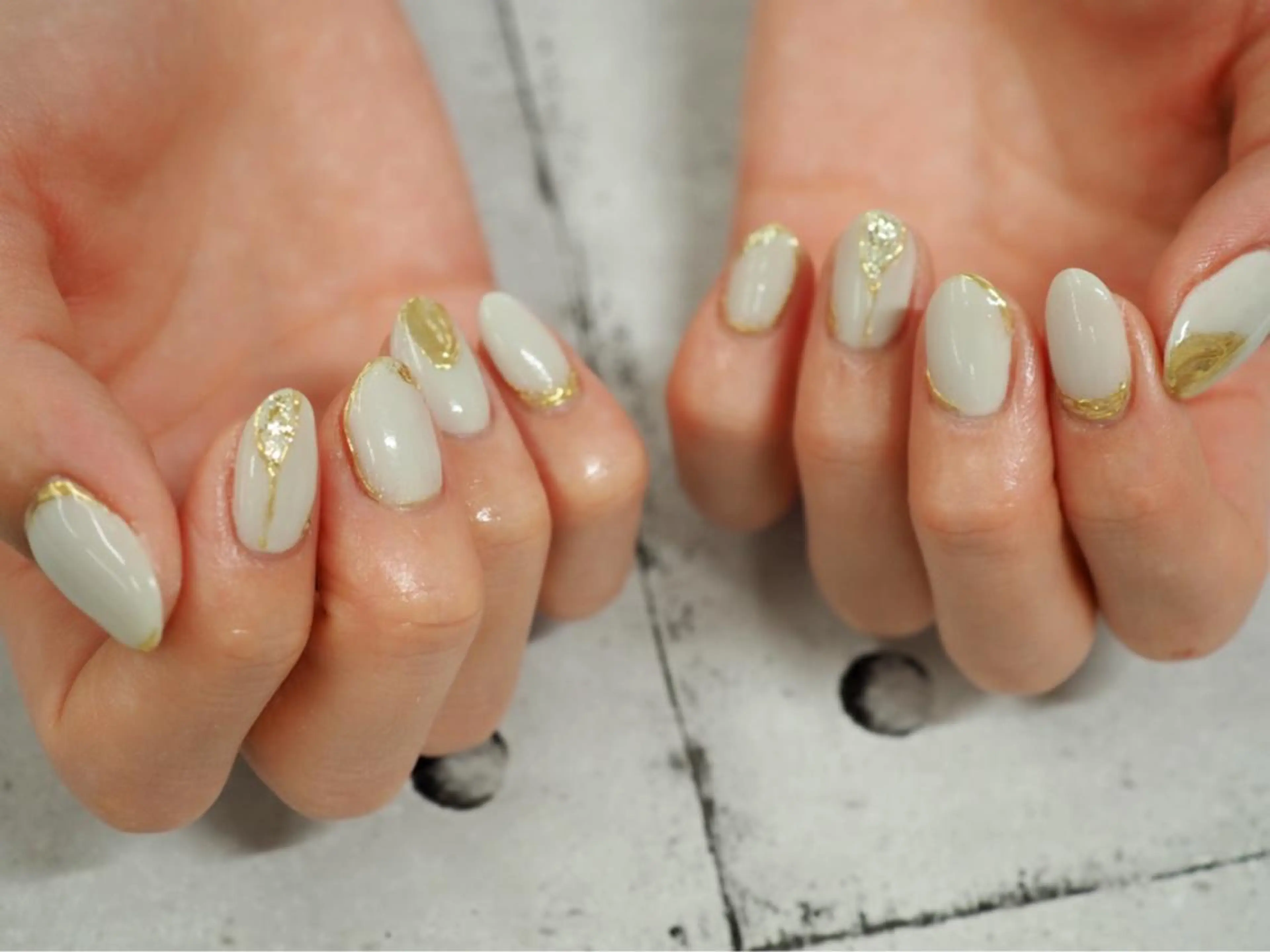 ネイル ブライダルネイル Glück ...所属・Glück... chikakoのネイルデザイン