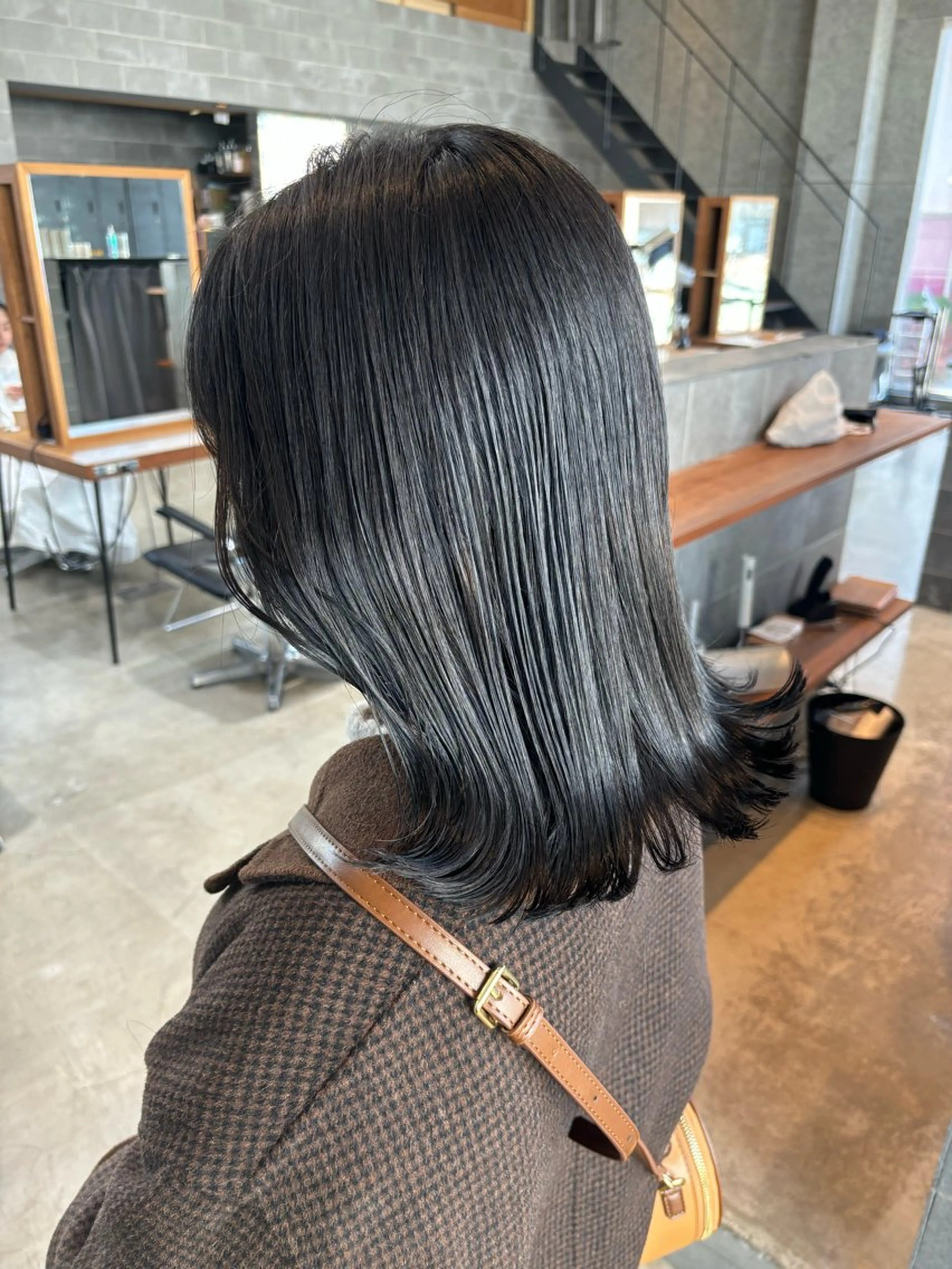 🐋就活応援🐋暗染め・黒染め カラー+トリートメント🇯🇵🇯🇵就活カラー/面接カラー/学生の写真