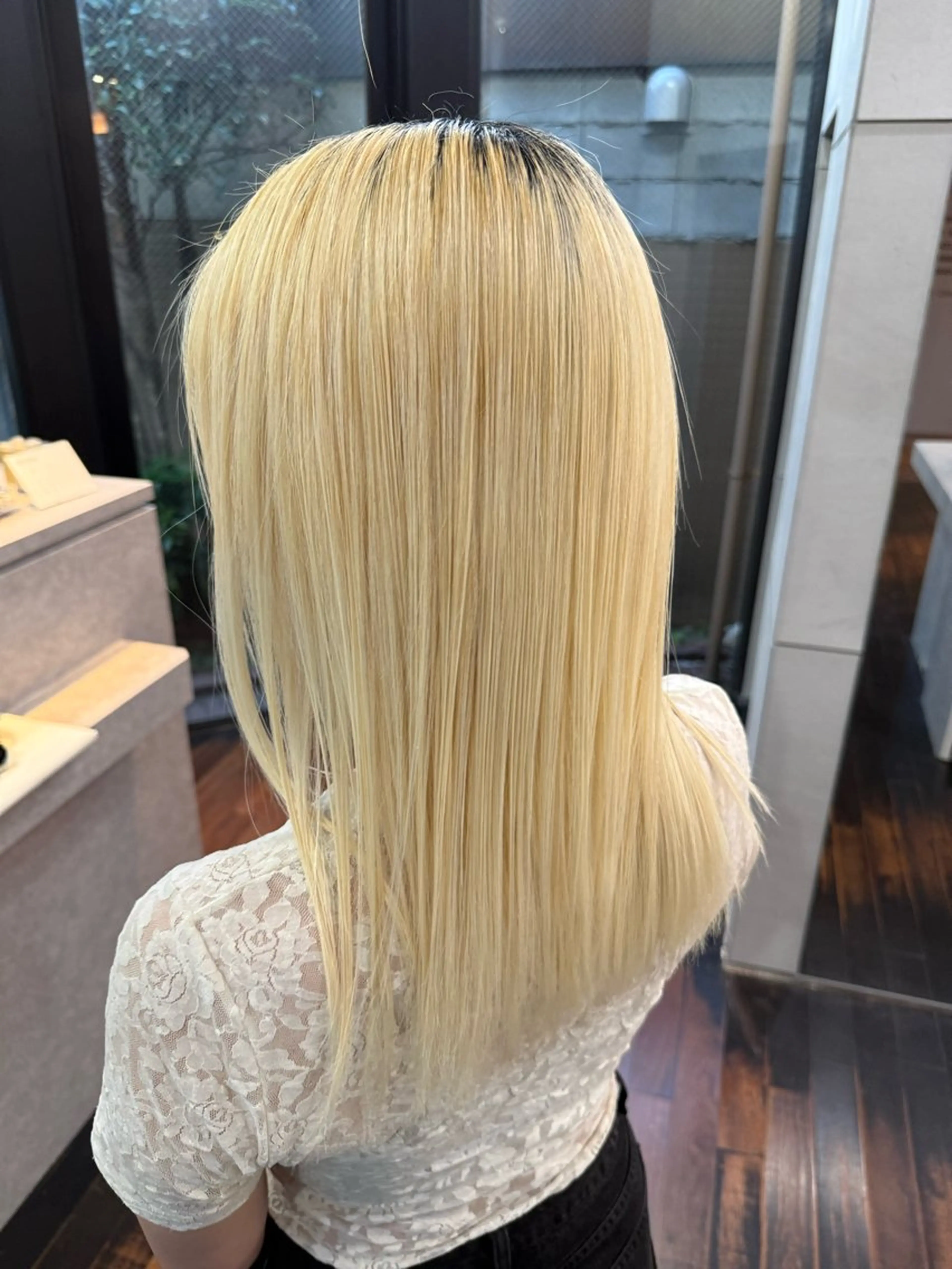 髪質改善 酸熱トリートメントの写真