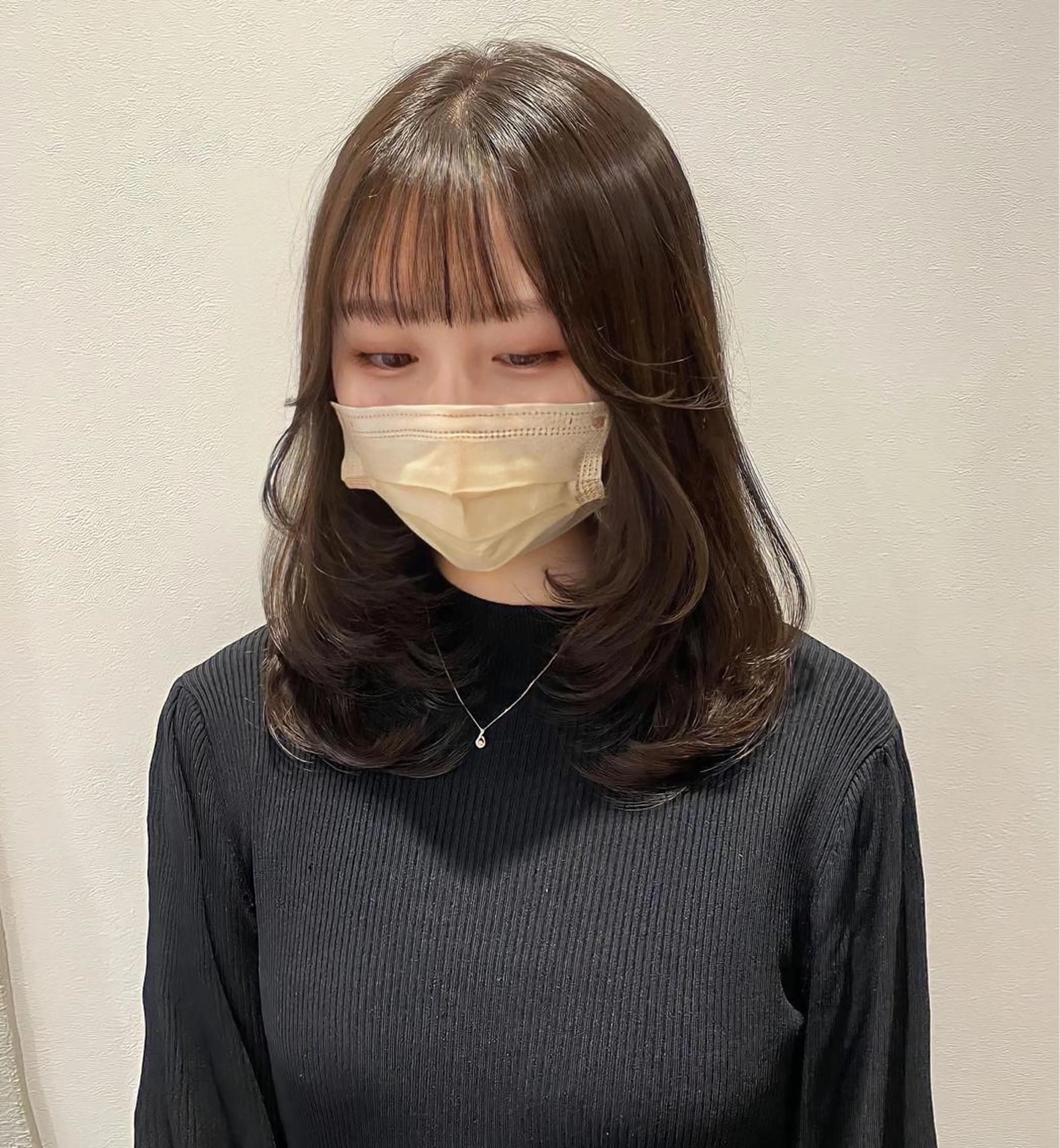 ミディアム カット トリートメント 銀座／レイヤーカット 🤍内野すみれのヘアスタイル