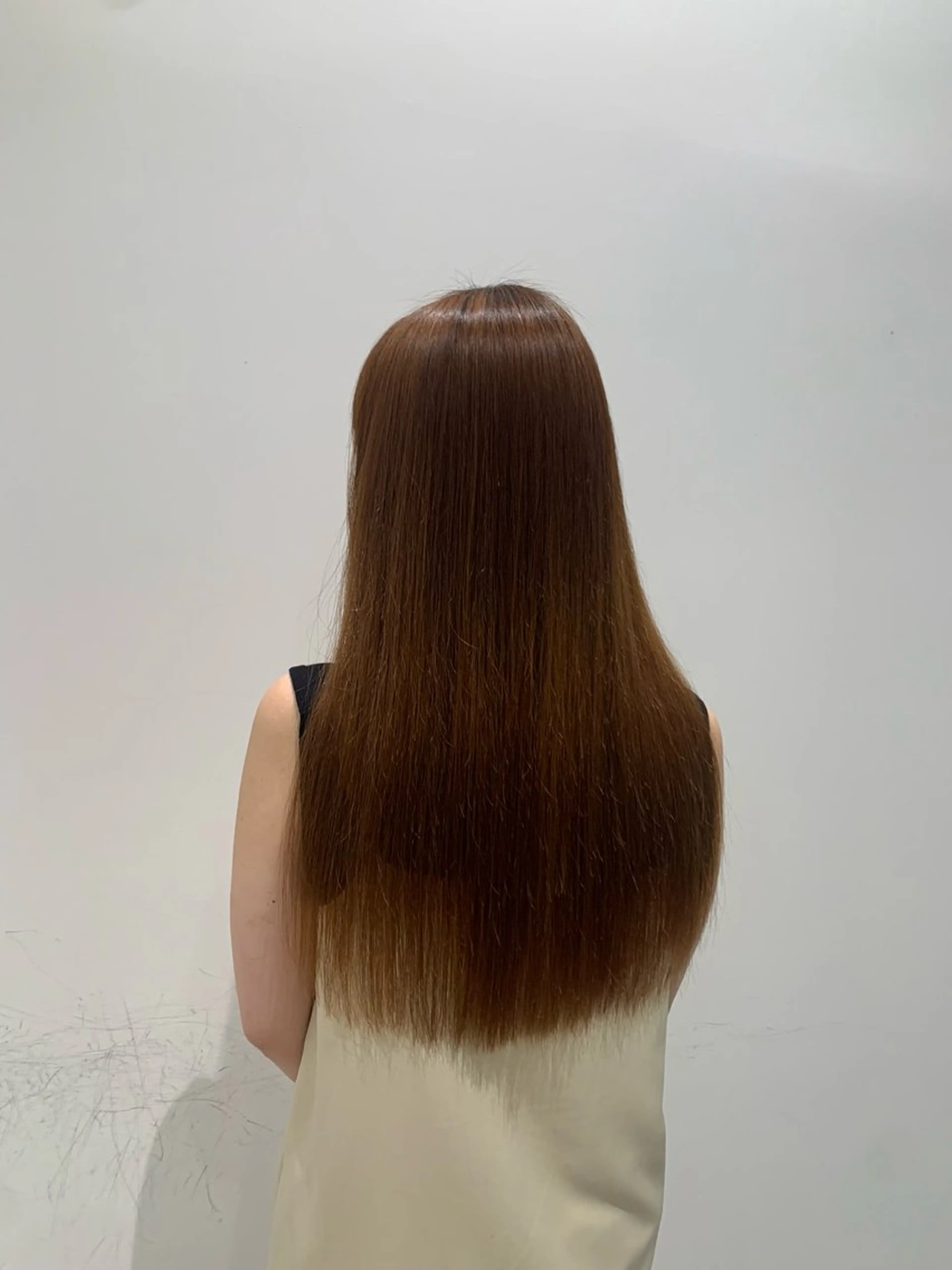 【営業後】カット＋縮毛矯正＋トリートメントの写真