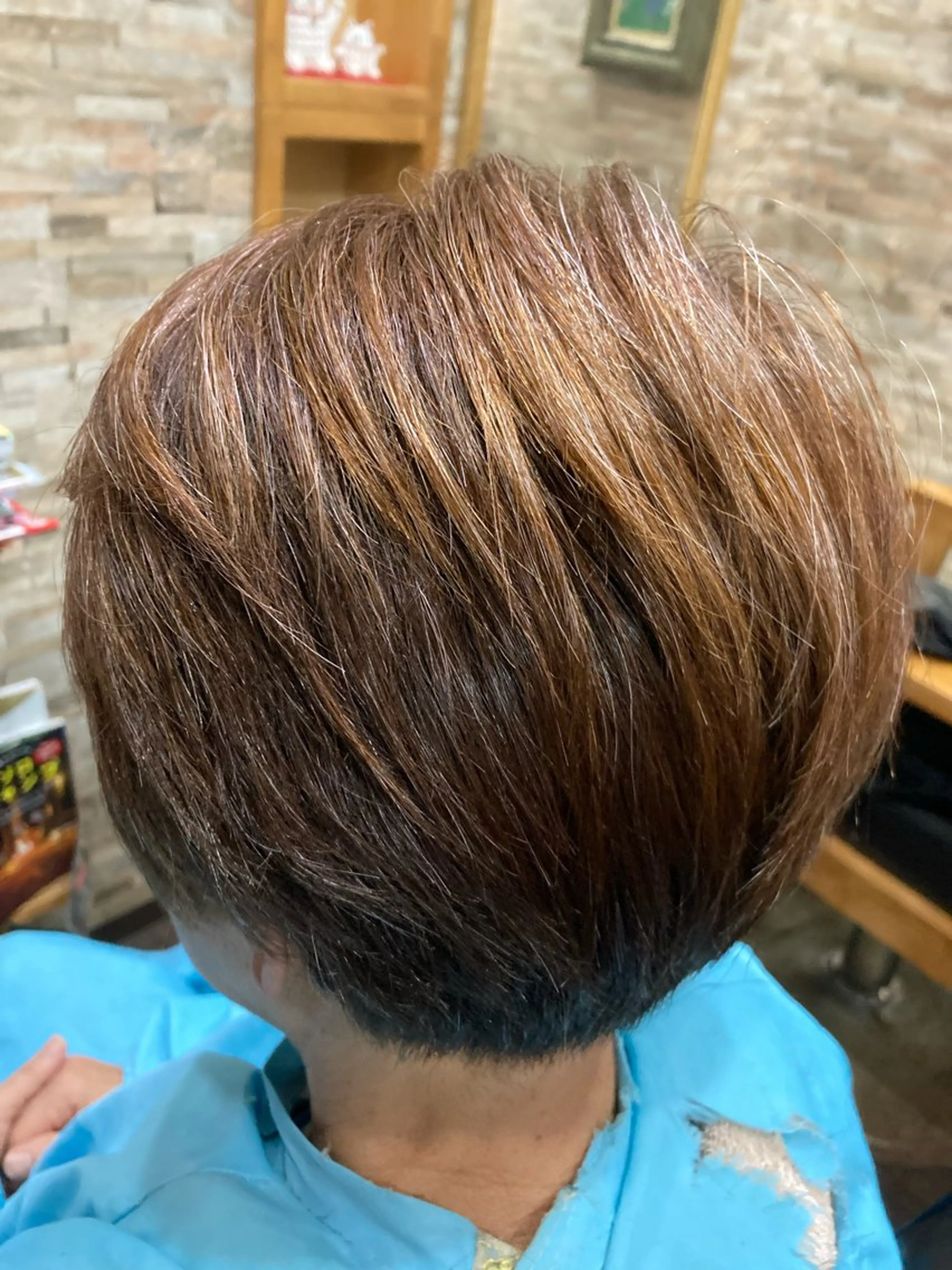 カラー ベージュカラー ピンクカラー さろんどぷてぃ所属・林 一美のヘアスタイル