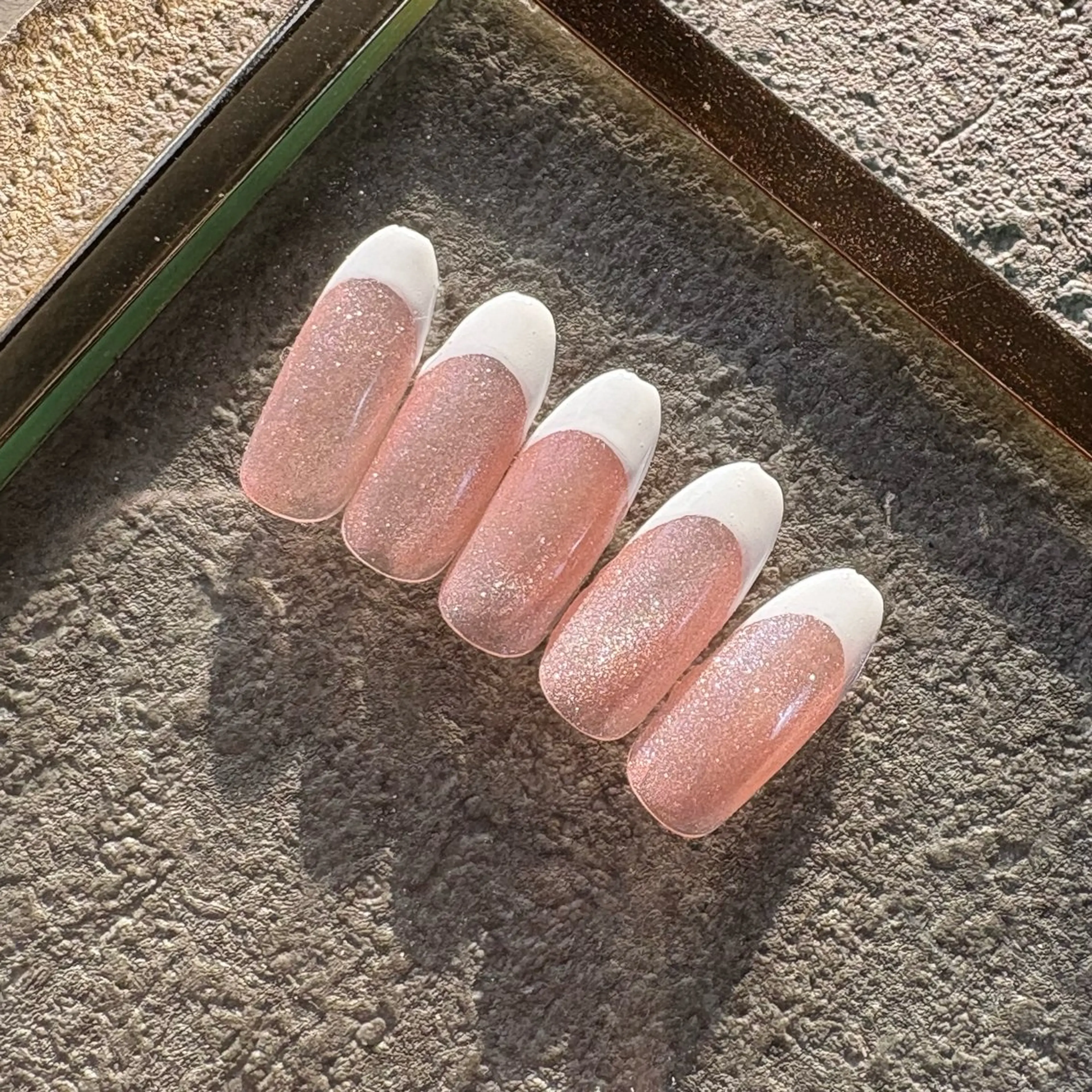 ハンドネイル　フレンチネイル(オフorフィルイン代込み) Jrネイリストの技術にご理解のあるかた向けの写真