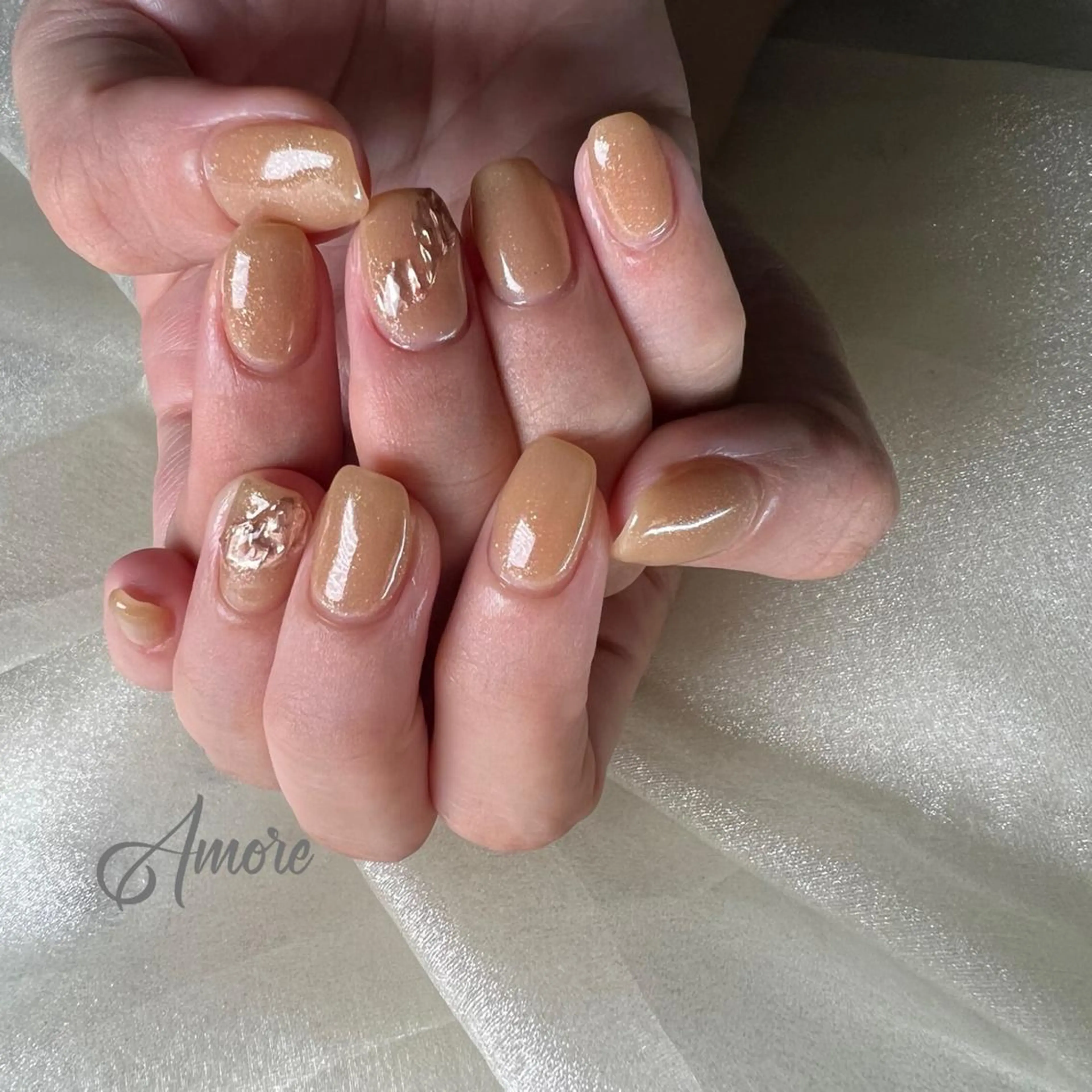 ネイル ジェルネイル 氷ネイル・うるうるネイル マグネットネイル ミラーネイル ニュアンスネイル You kyehwaのネイルデザイン