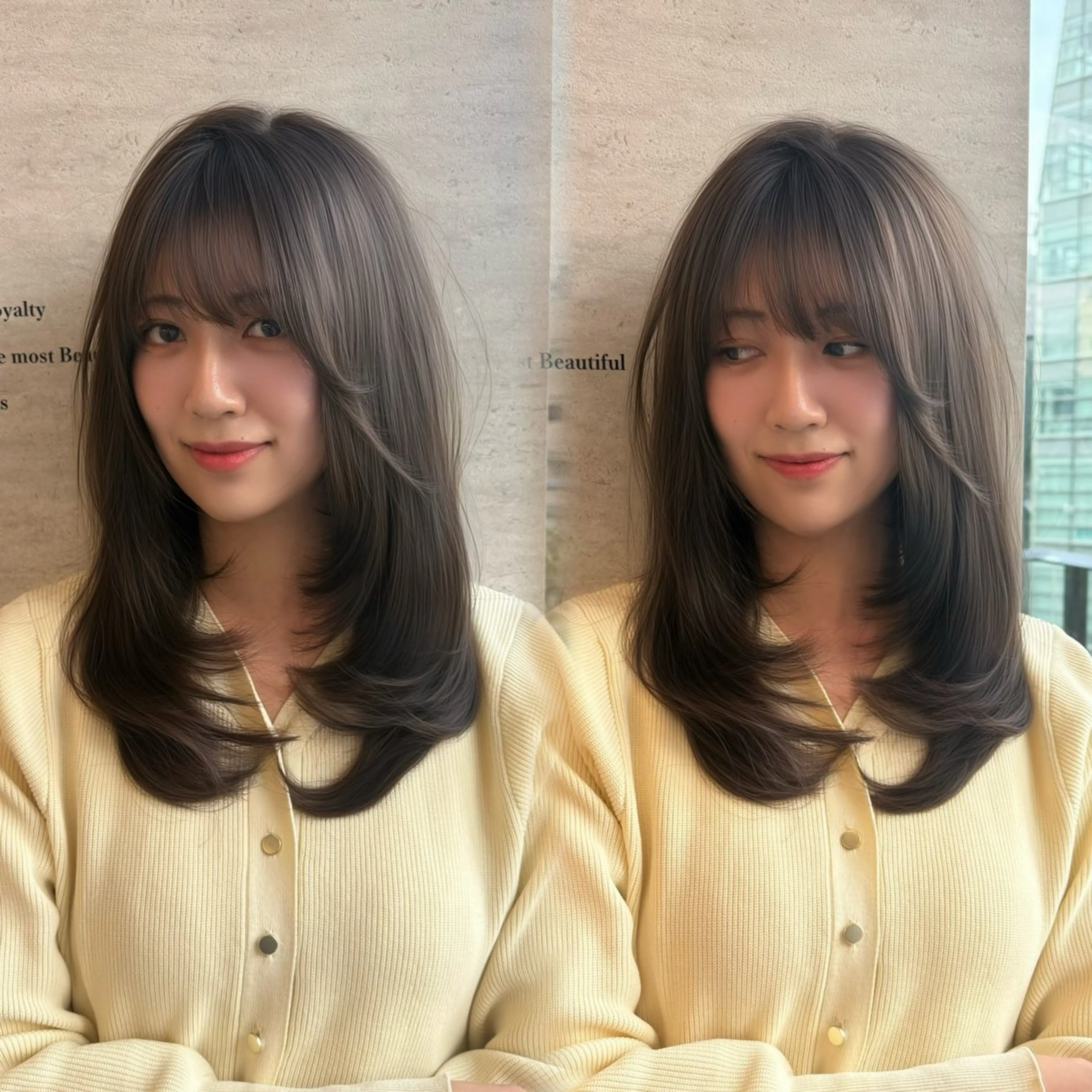 カラー 本場韓国ヘア特化 아이비/Aibiのヘアスタイル