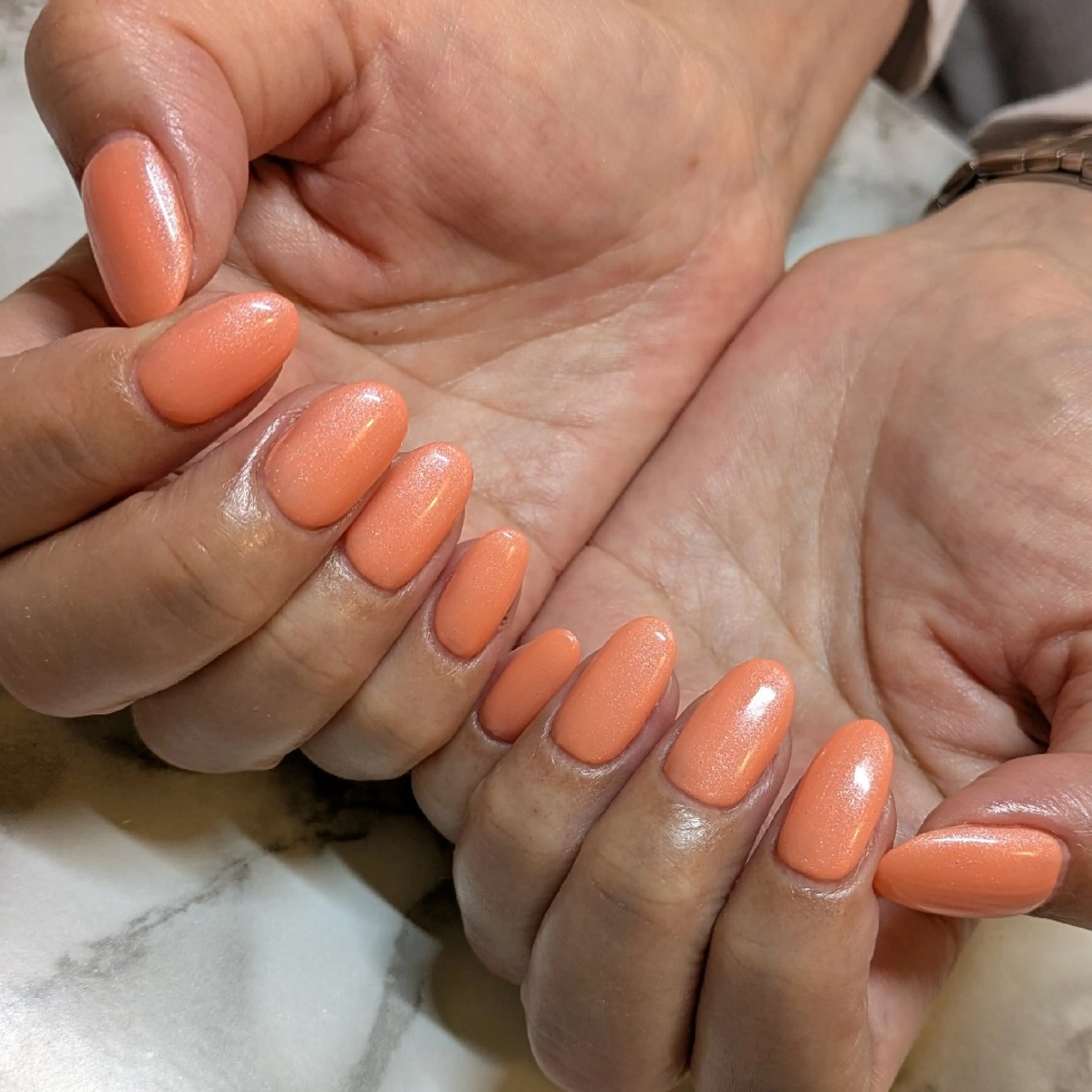 ネイル ワンカラーネイル ジェヌインネイル 河内のネイルデザイン