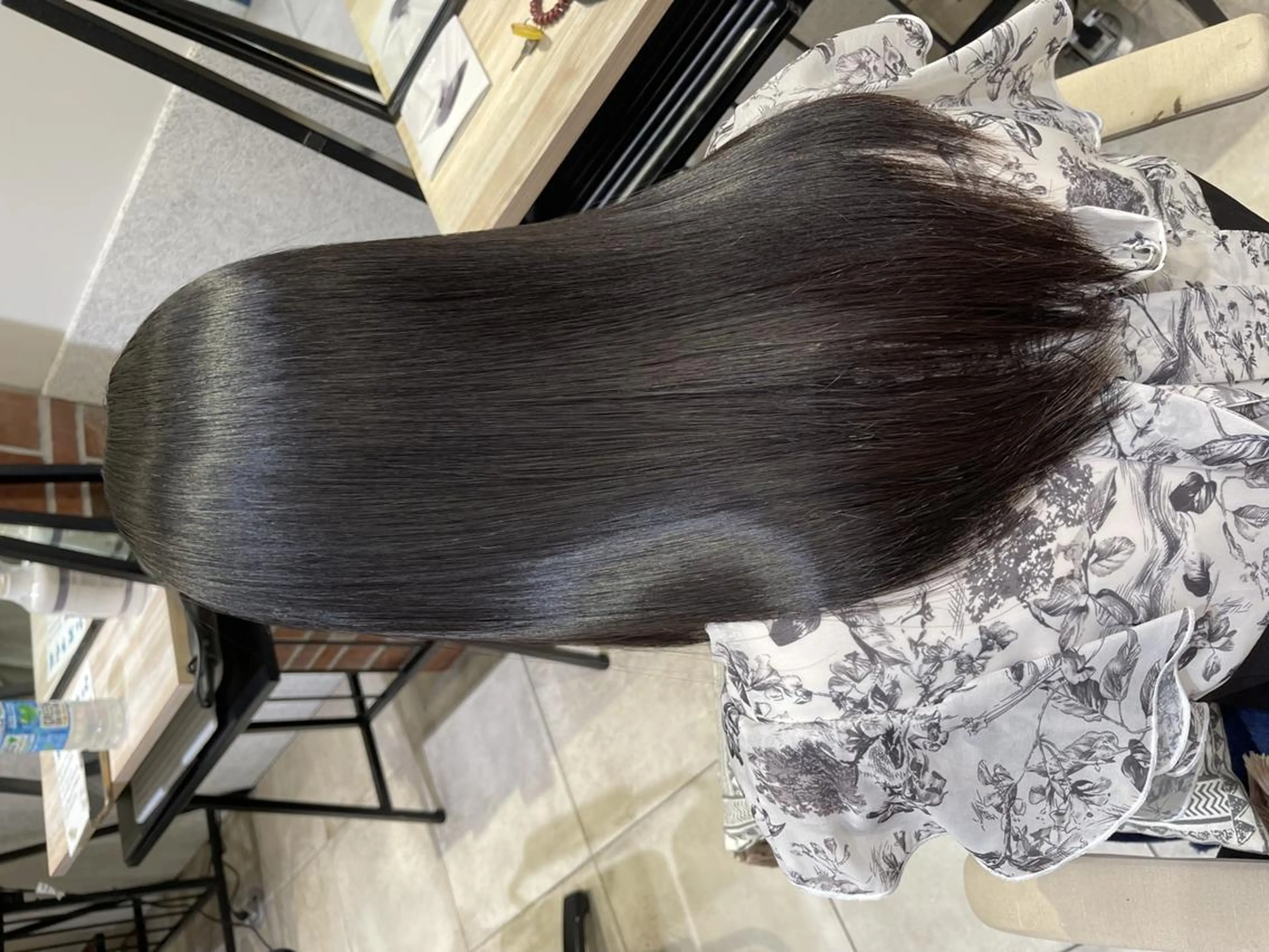 セミロング トリートメント 縮毛矯正/髪質改善 特化/冨島智基のヘアスタイル