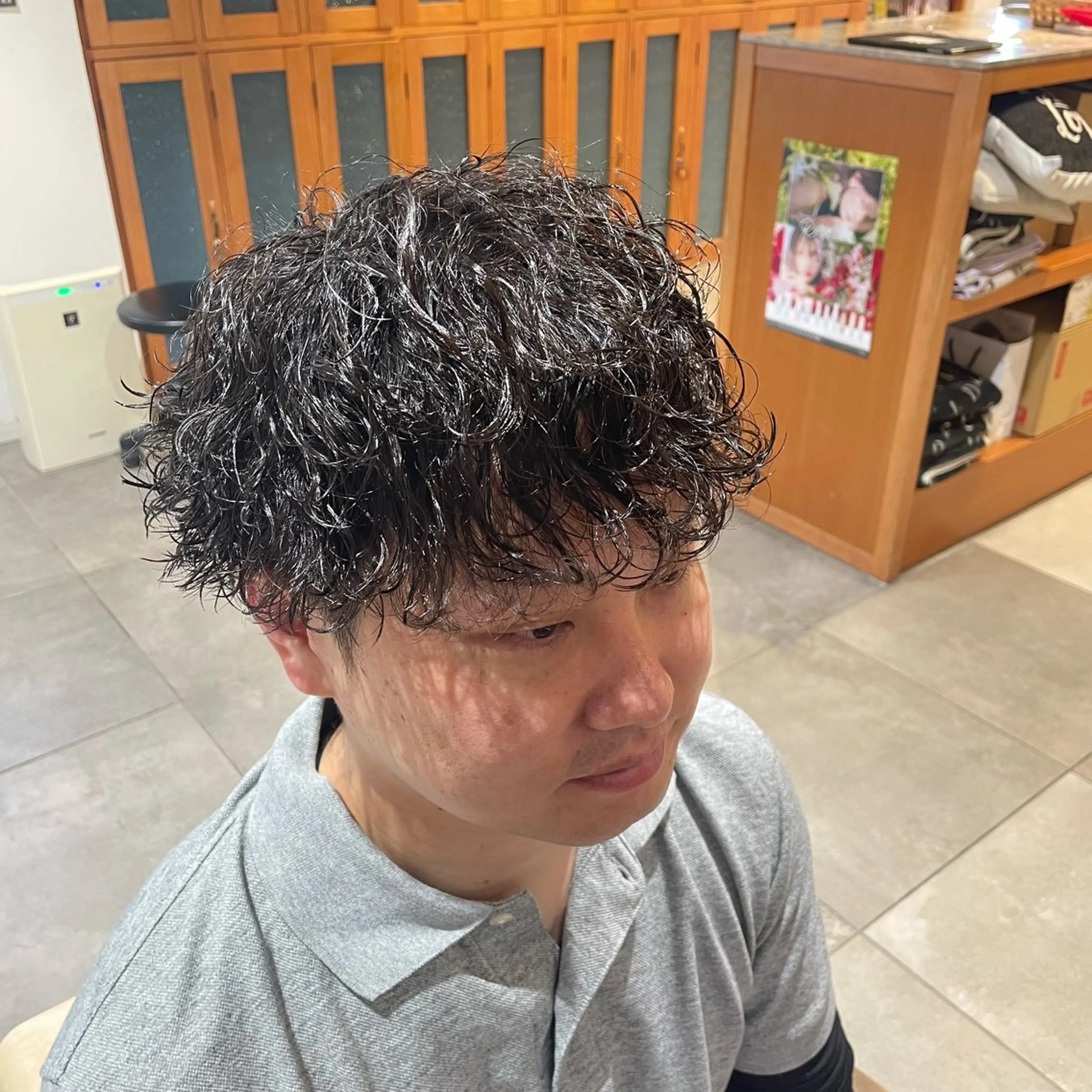 パーマ メンズ isi(イシ)所属・isi／門真／古川橋 EITOのヘアスタイル