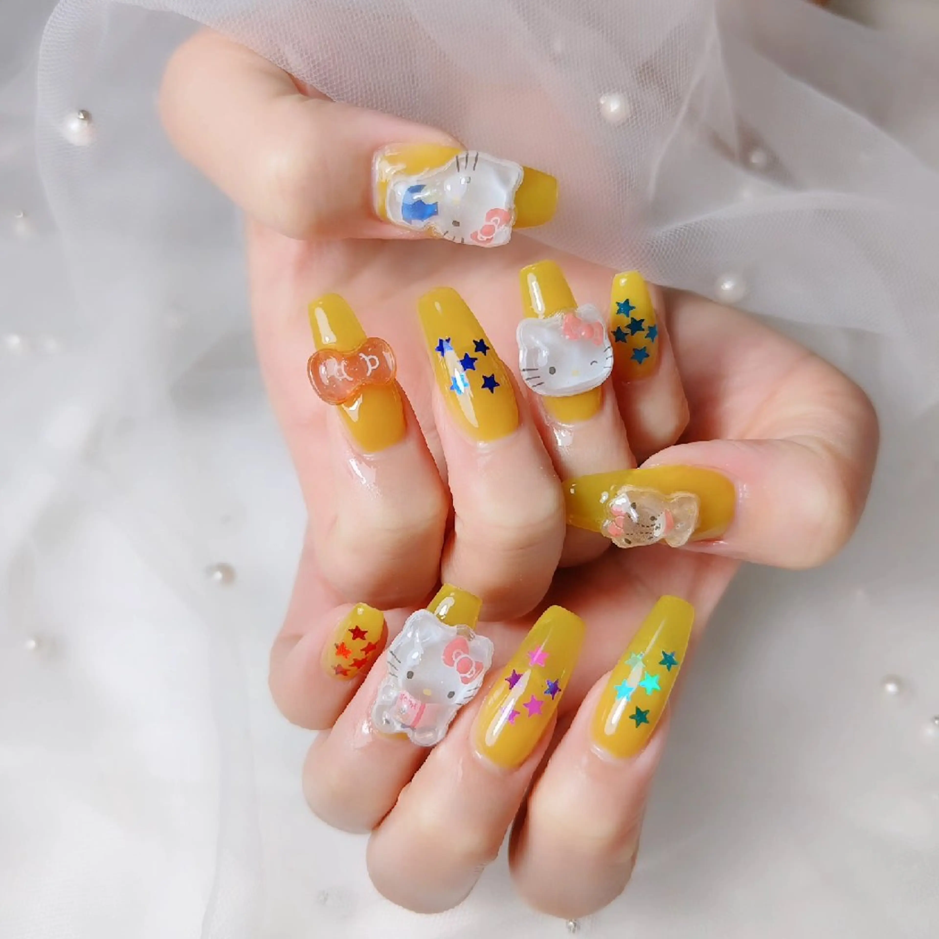 ネイル 持ち込み ハンドネイル CLEAR NAILのネイルデザイン