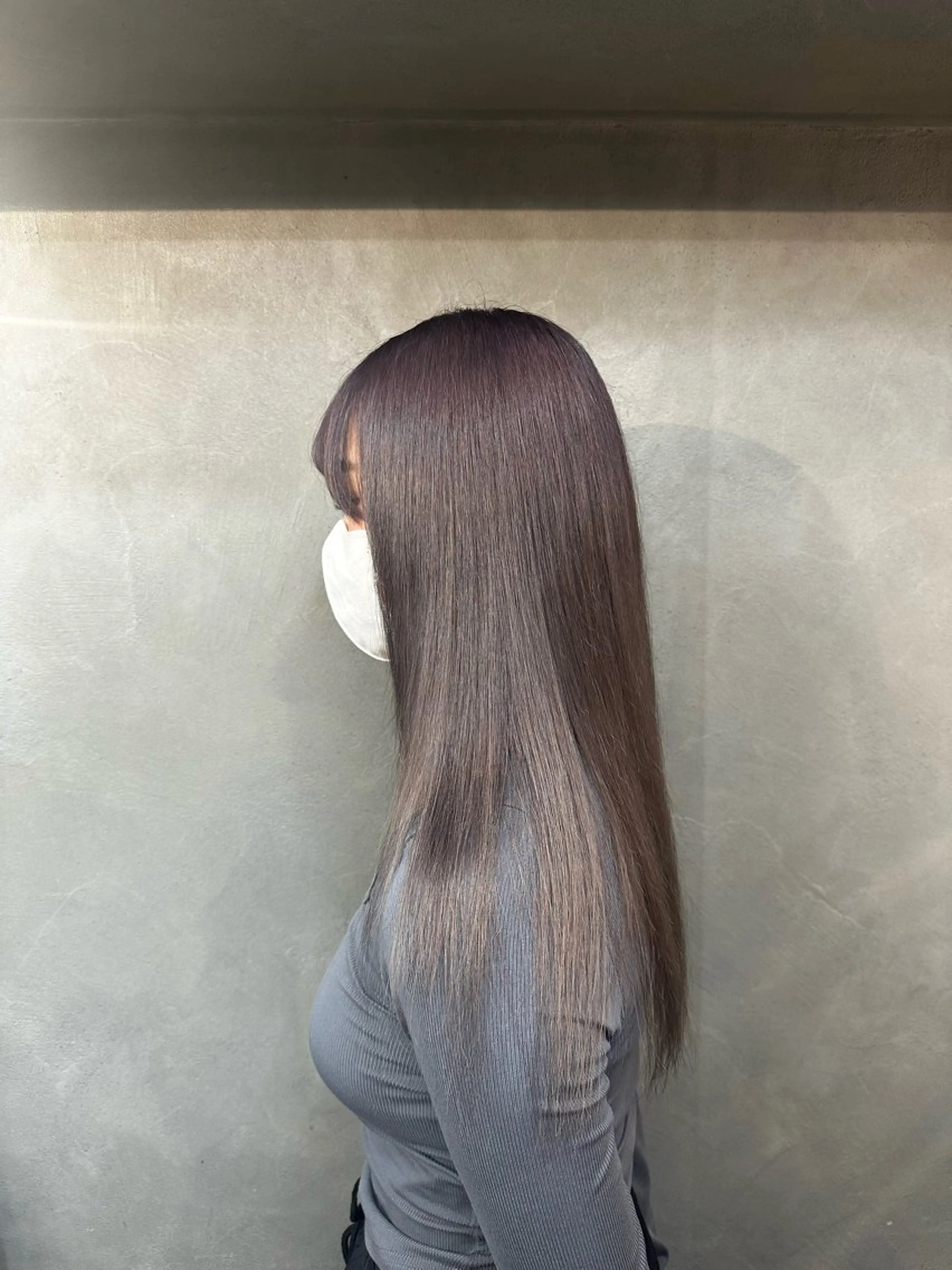 ロング カラー ダブルカラー パープルカラー ヘアカラー TNB TOKYO所属・エクステ/コーンロウ KURUMI⛓️🔥のヘアスタイル