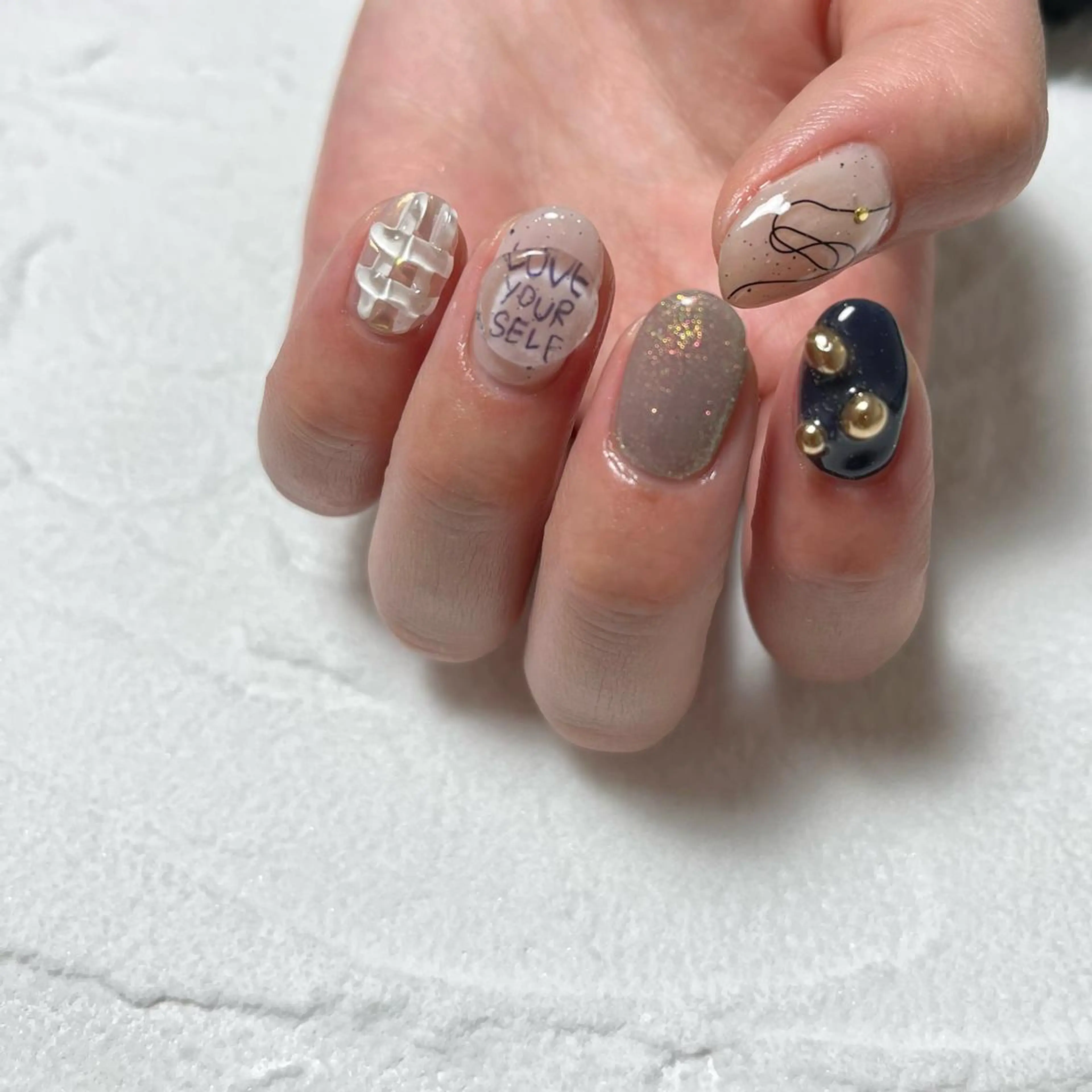 ネイル ハンドネイル nail salon O (en)所属・vegh. nail／阿波座のネイルデザイン