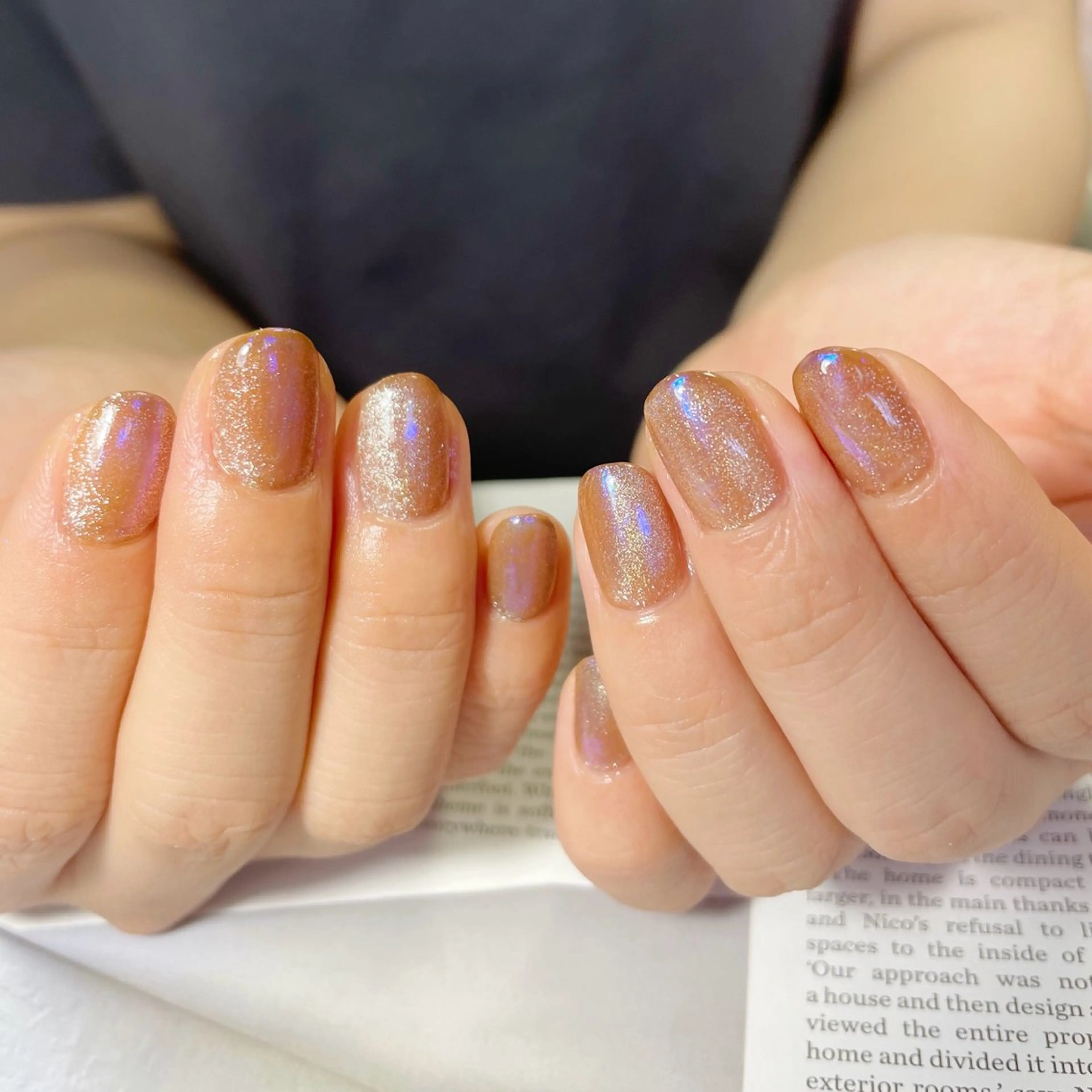 ネイル オーロラネイル マグネットネイル Lofinails ちひろのネイルデザイン