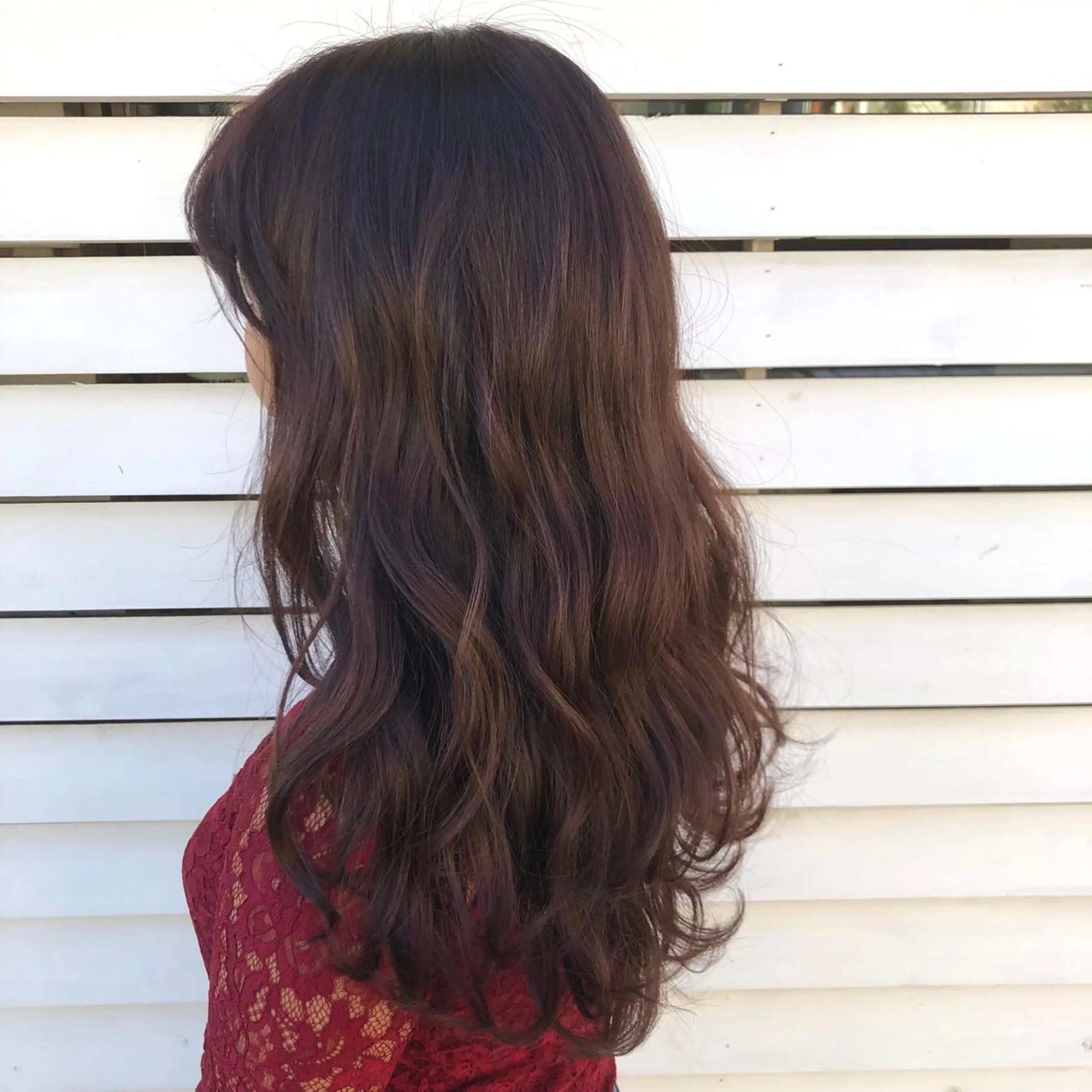 ロング カラー LiEN所属・菅沢 奈生のヘアスタイル