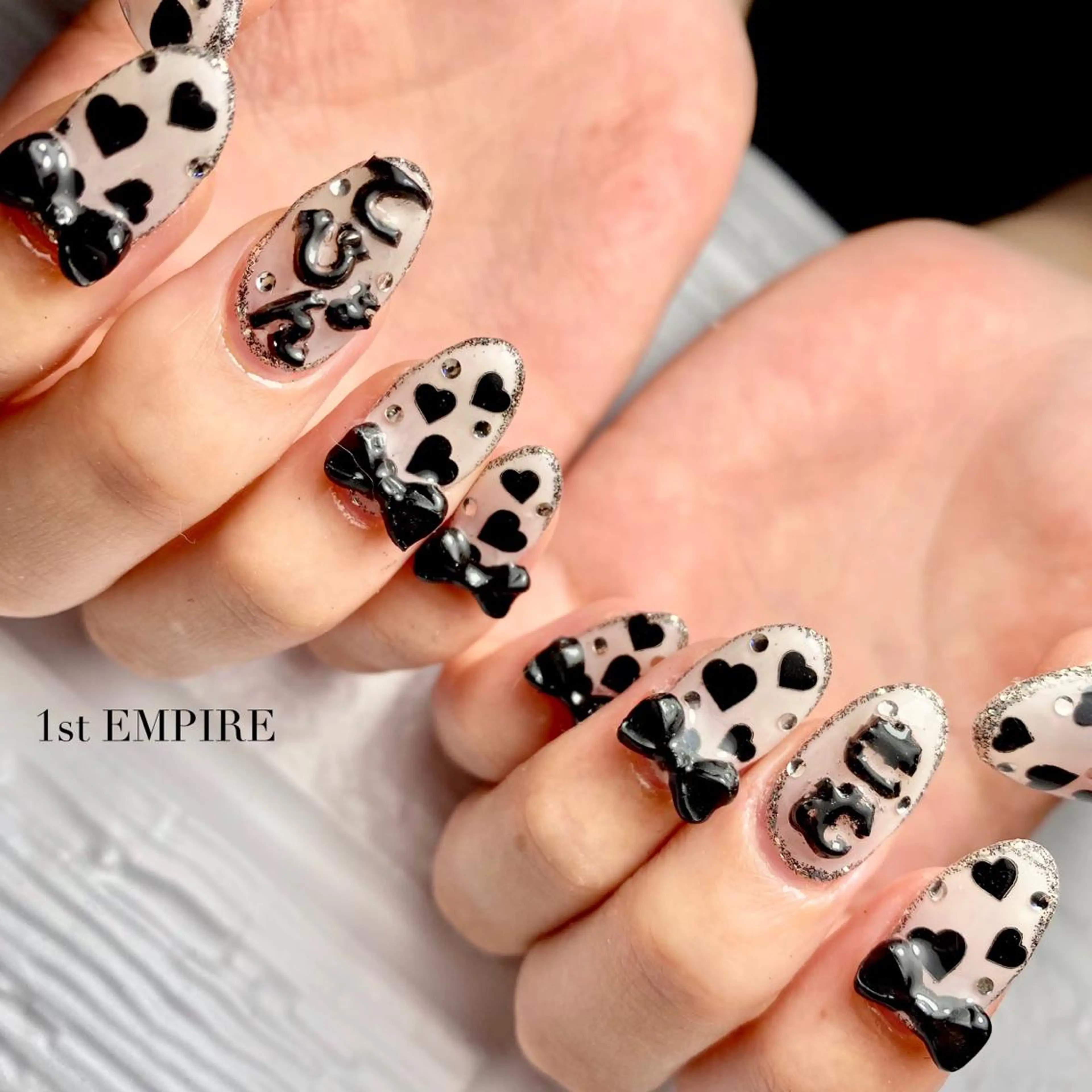 ネイル ハンドネイル saho by. 1st empireのネイルデザイン